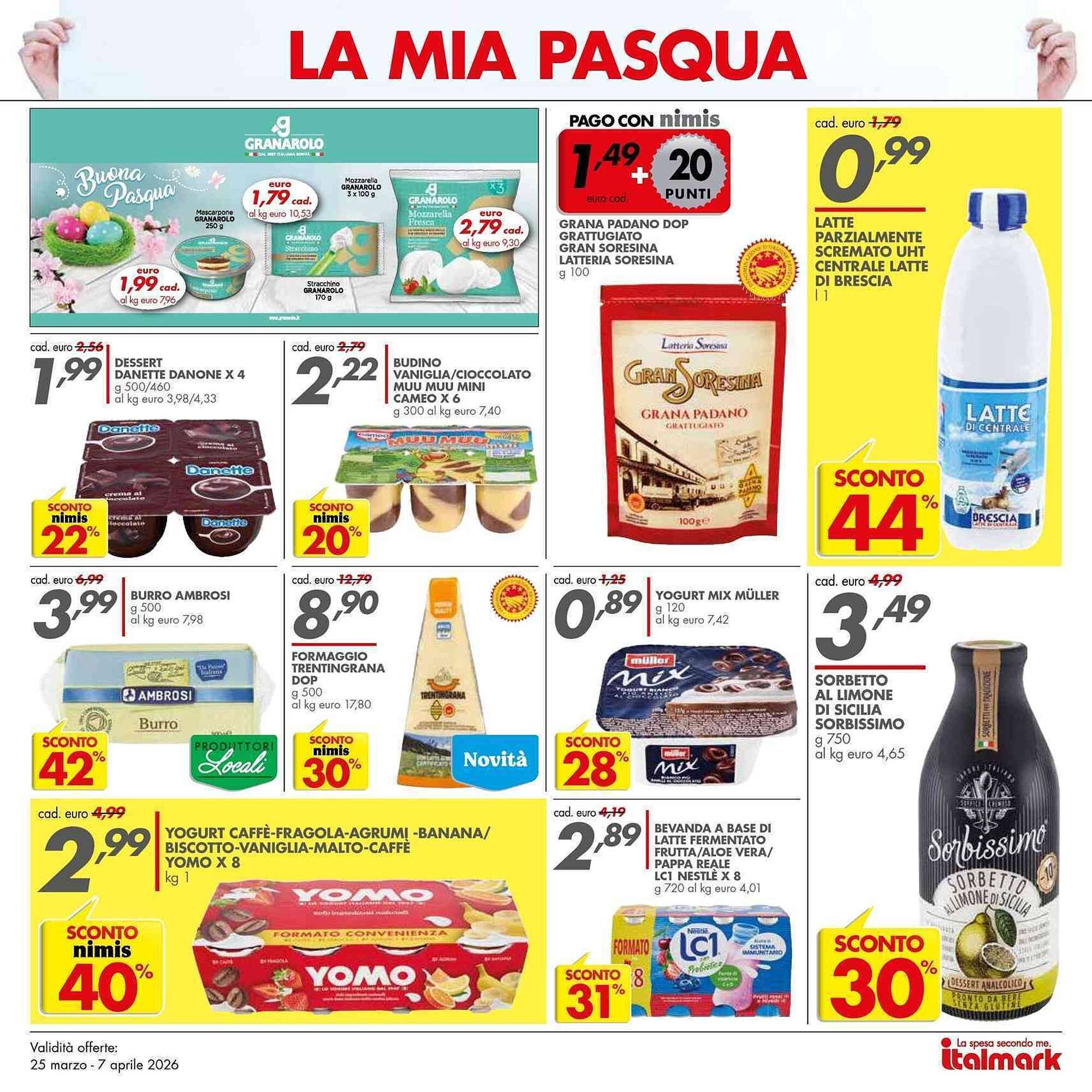 Volantino Italmark (2026-03-25 - 2026-04-07)