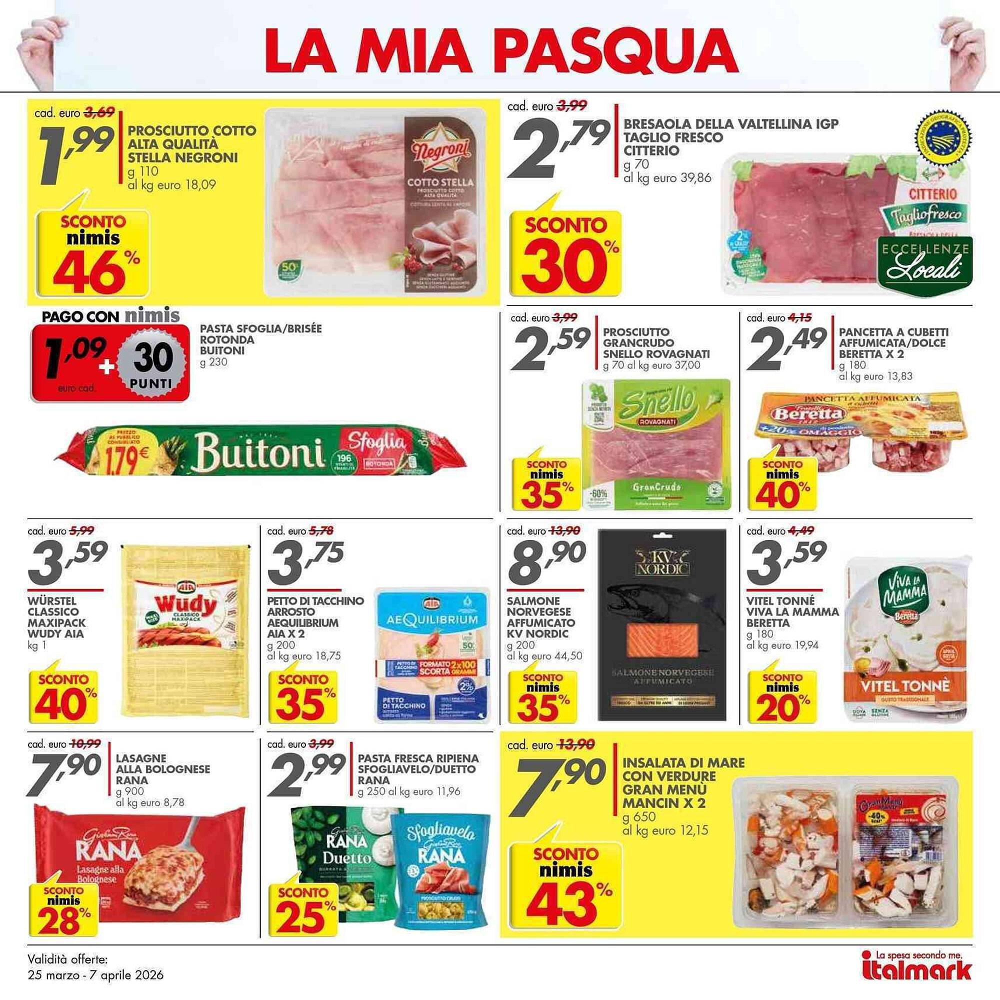 Volantino Italmark (2026-03-25 - 2026-04-07)