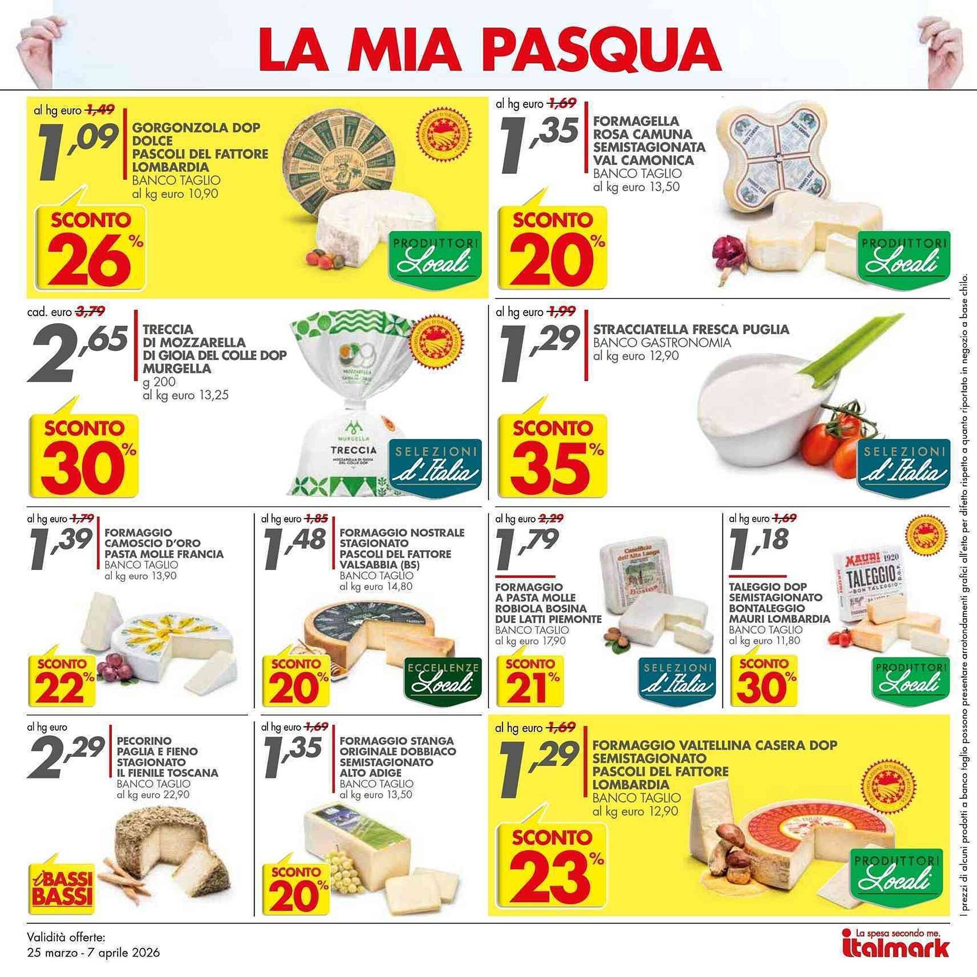 Volantino Italmark (2026-03-25 - 2026-04-07)
