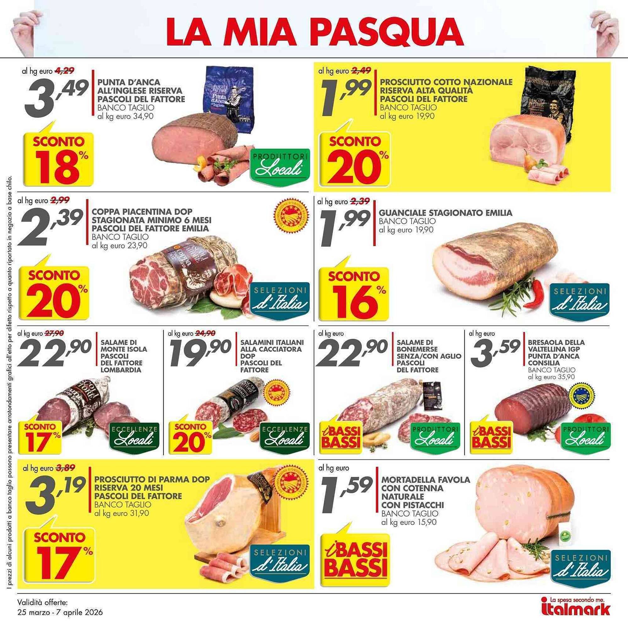 Volantino Italmark (2026-03-25 - 2026-04-07)