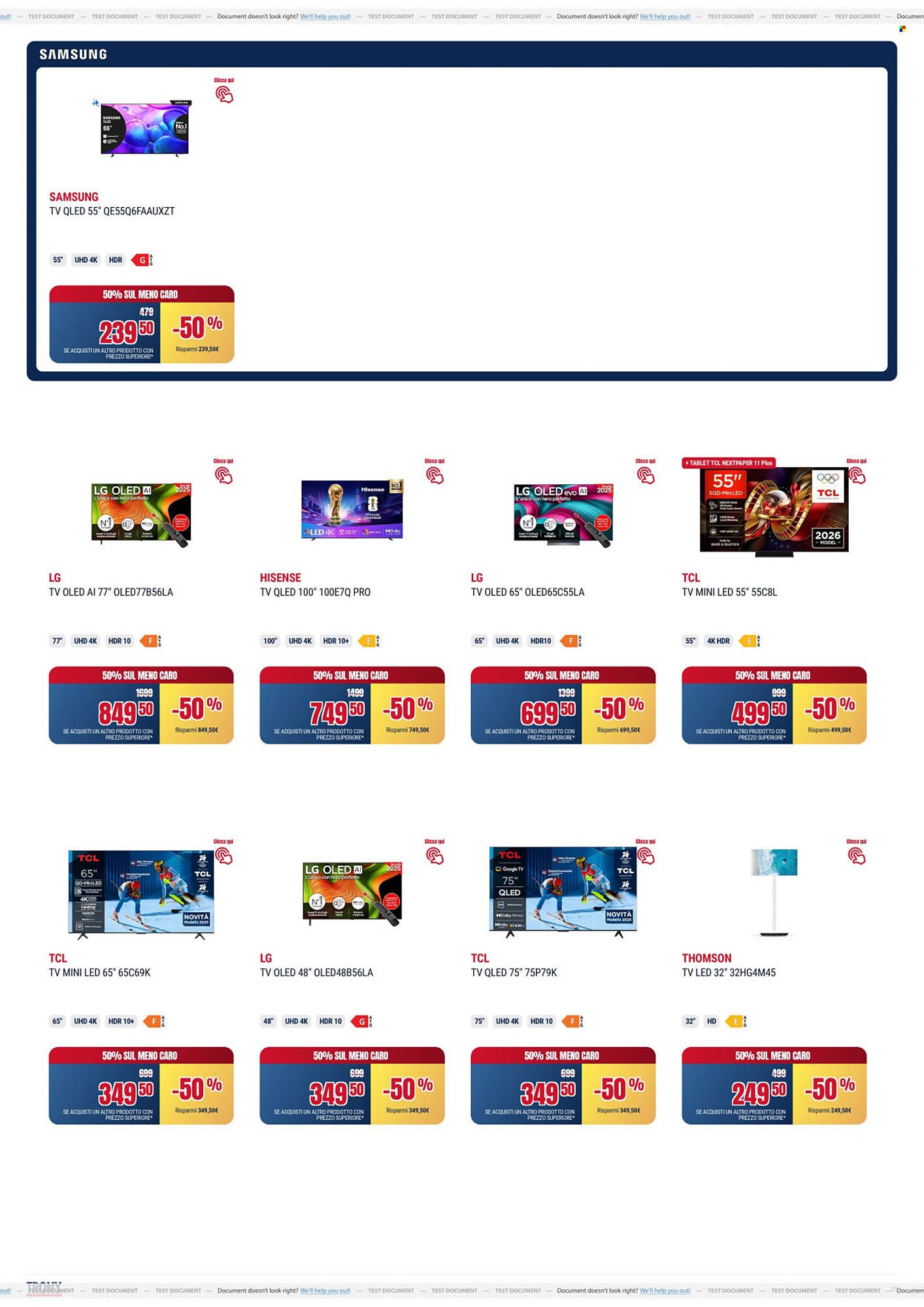 Volantino Trony (2026-04-28 - 2026-05-20)