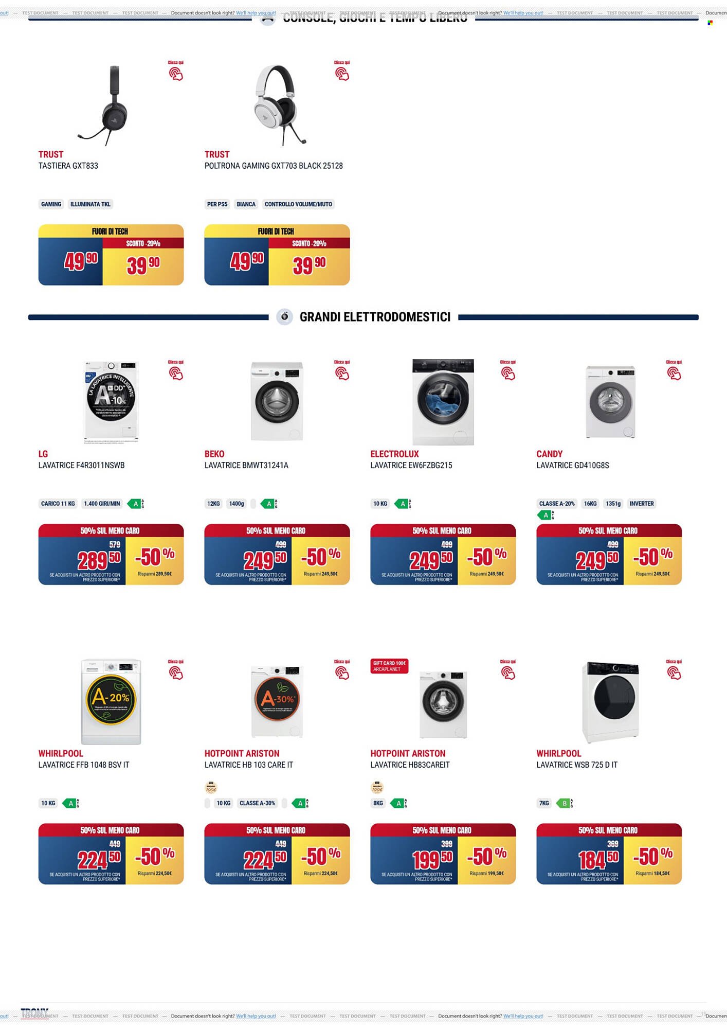 Volantino Trony (2026-04-28 - 2026-05-20)