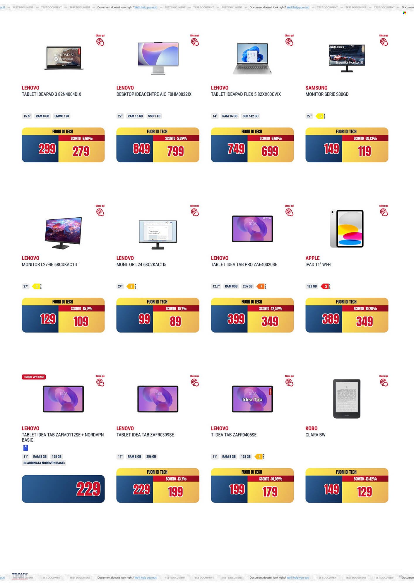 Volantino Trony (2026-04-28 - 2026-05-20)