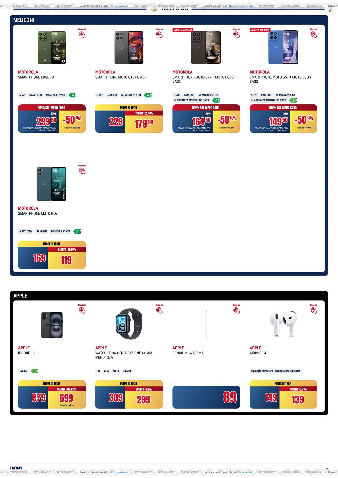 Volantino Trony (2026-04-28 - 2026-05-20)