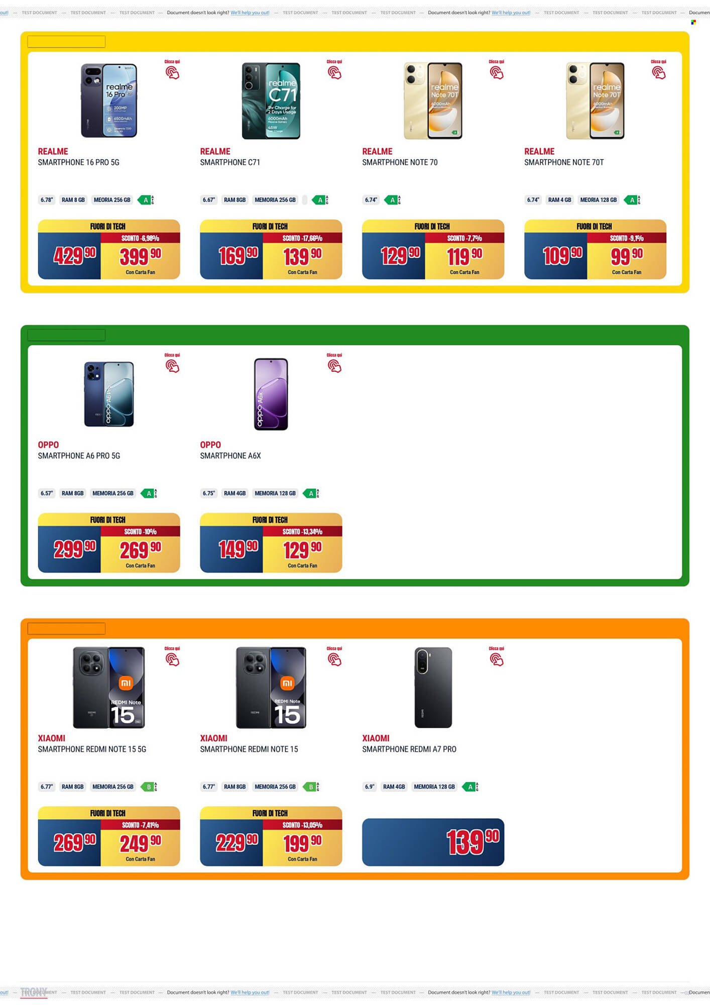 Volantino Trony (2026-04-28 - 2026-05-20)