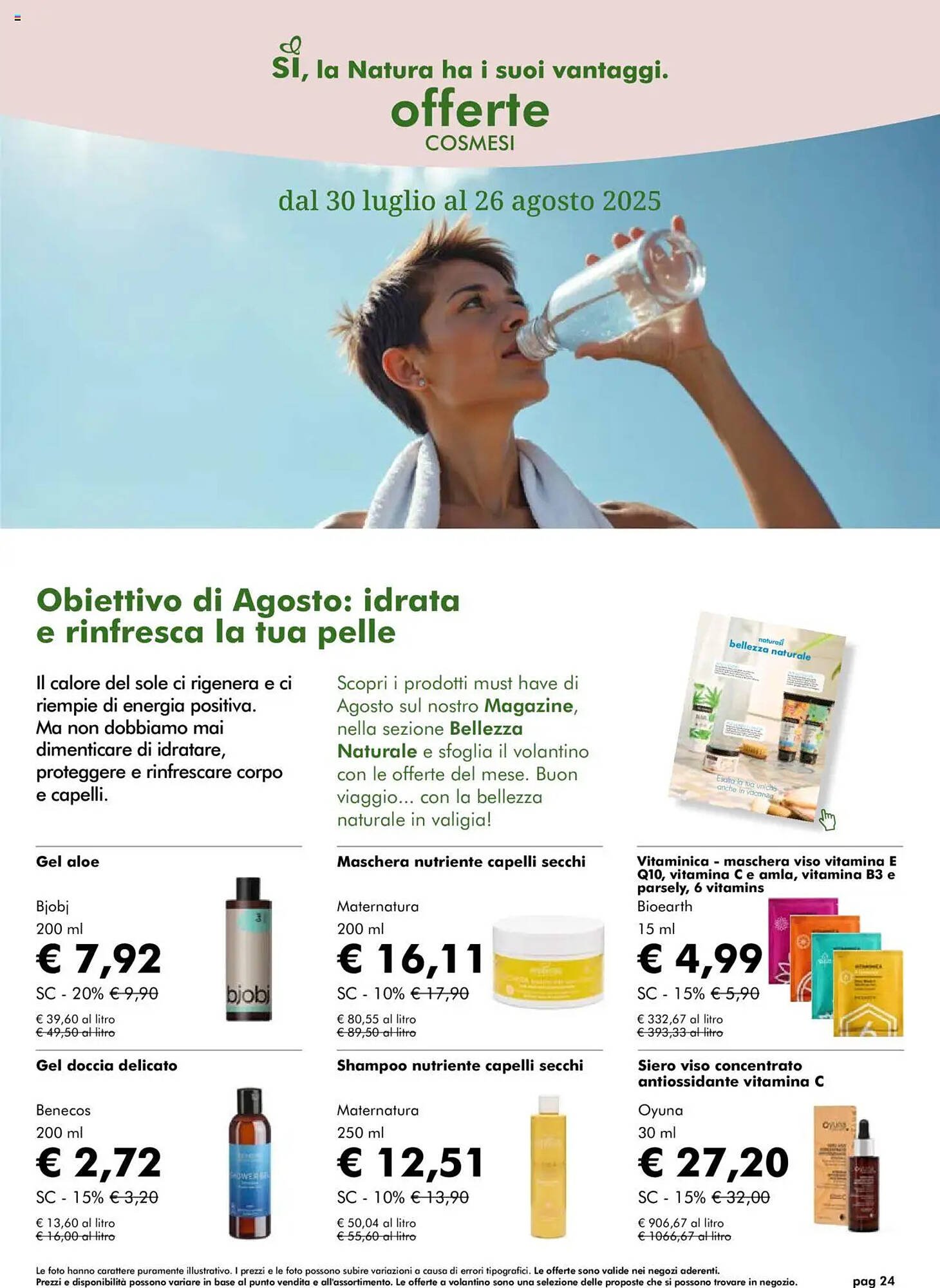 Volantino NaturaSì (2025-07-30 - 2025-08-26)