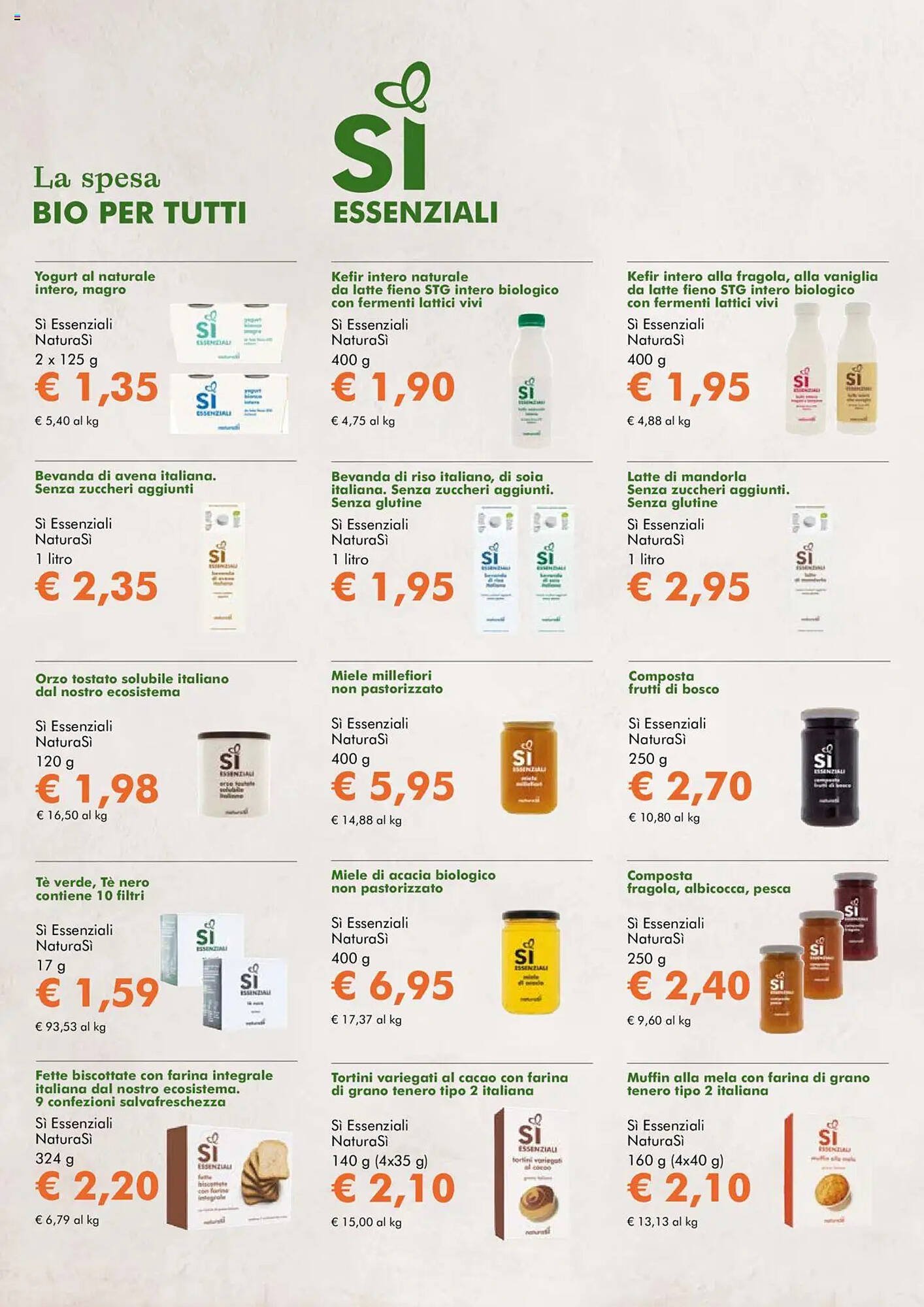 Volantino NaturaSì (2025-07-30 - 2025-08-26)