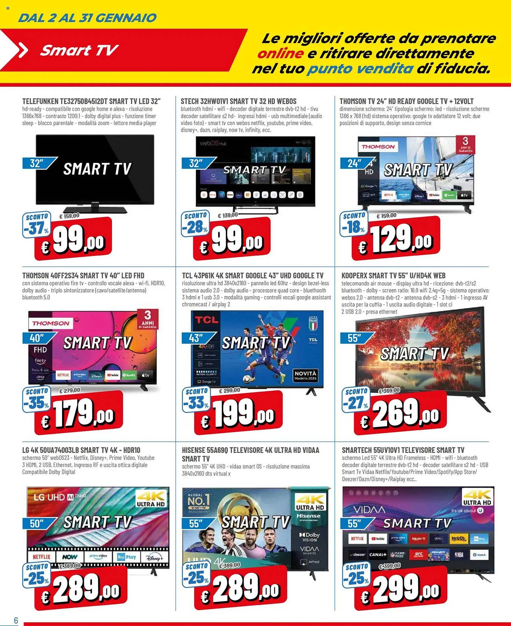 Volantino Galassia (2026-01-02 - 2026-01-31)