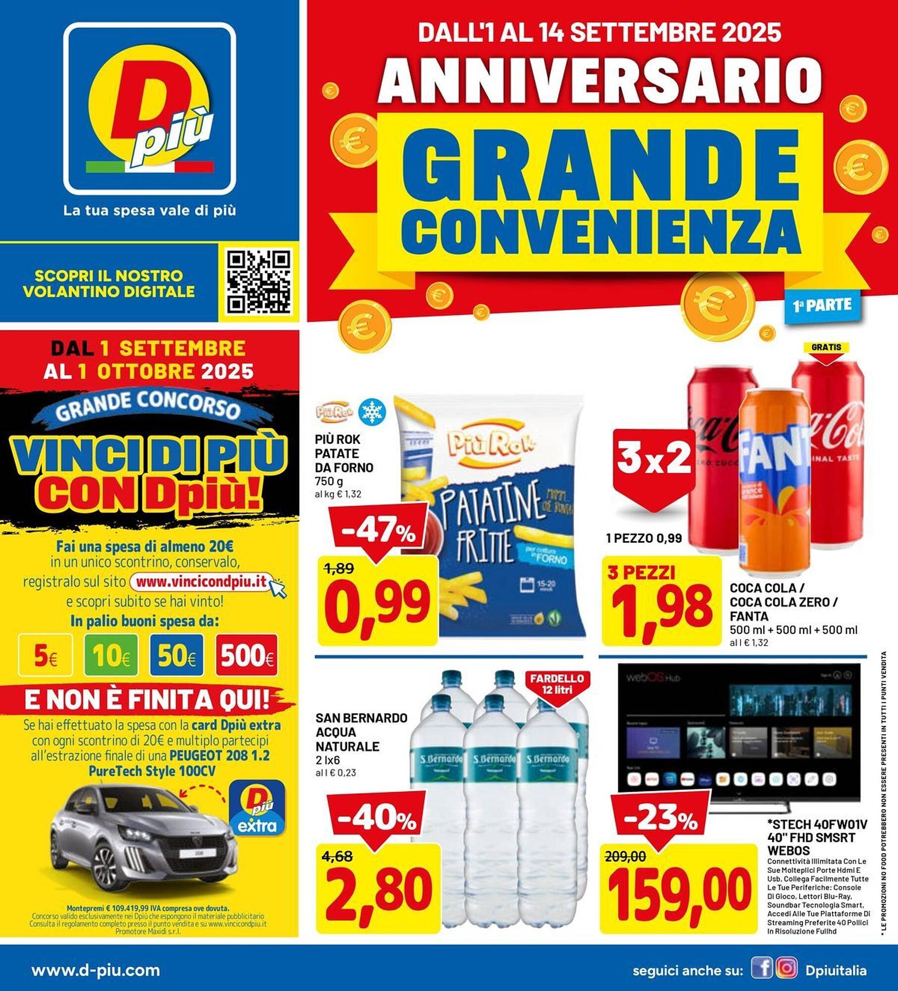 Volantino DPiù (2025-09-01 - 2025-09-14)