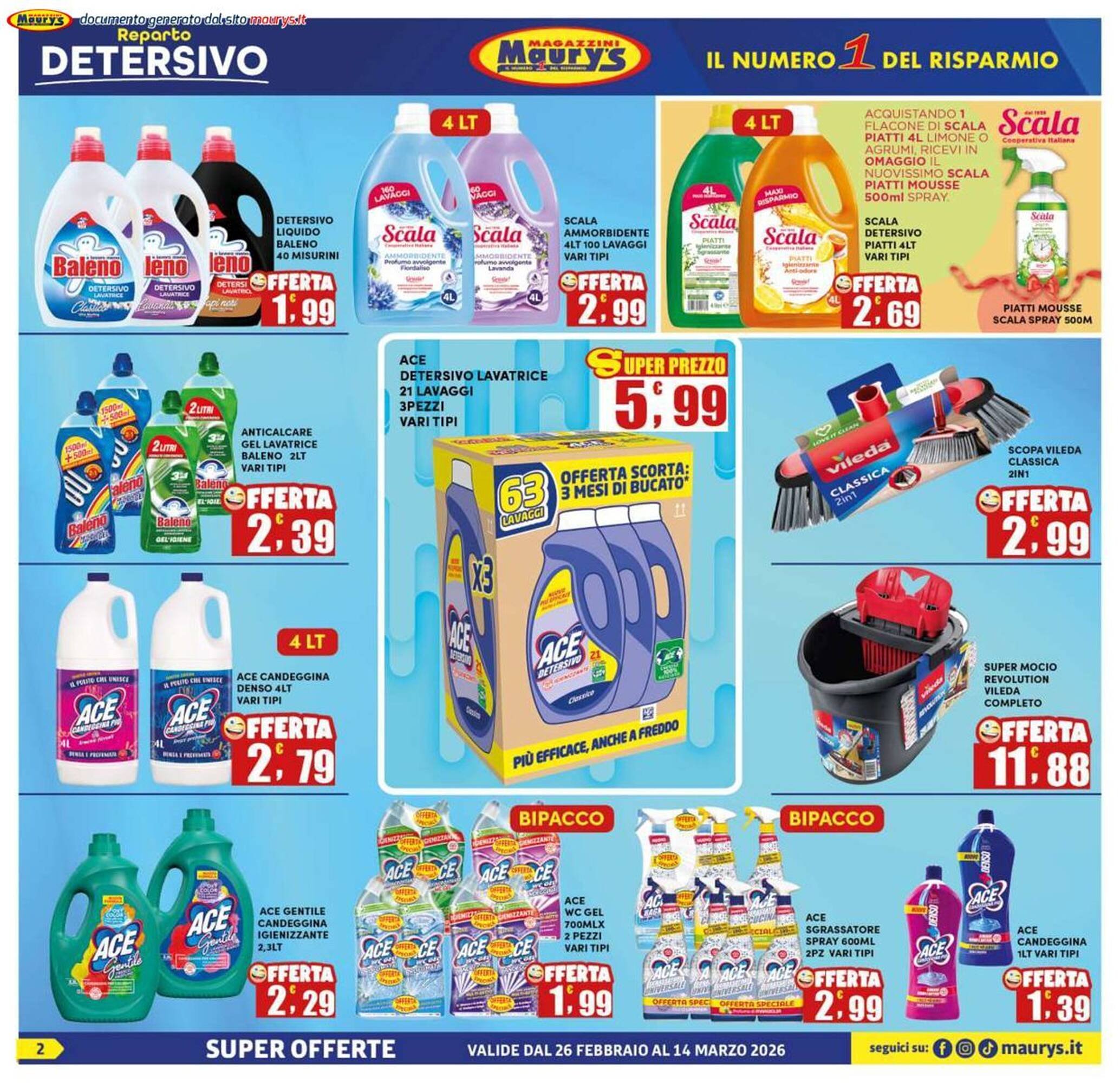 Volantino Maury's (2026-02-26 - 2026-03-14)