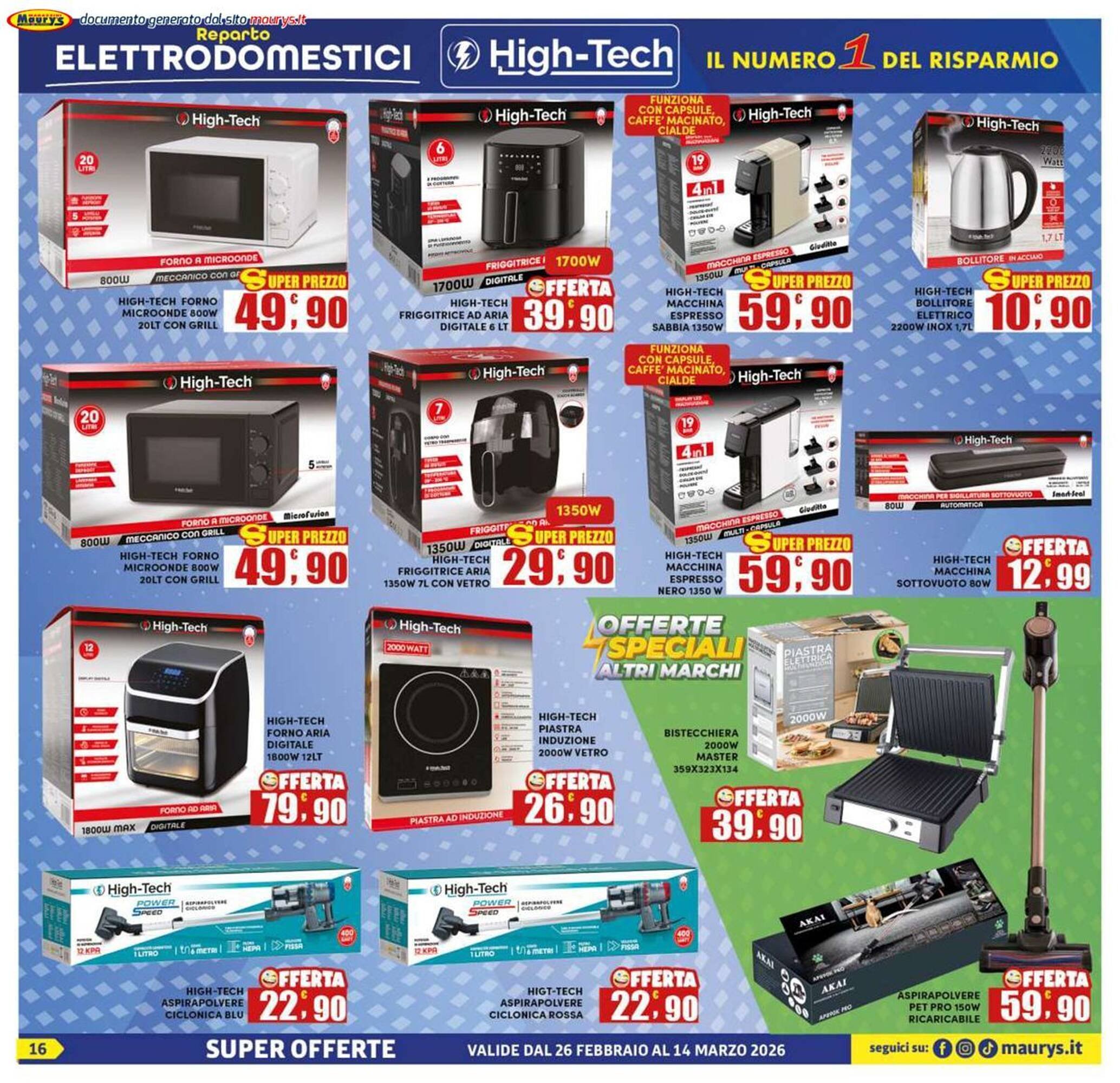 Volantino Maury's (2026-02-26 - 2026-03-14)