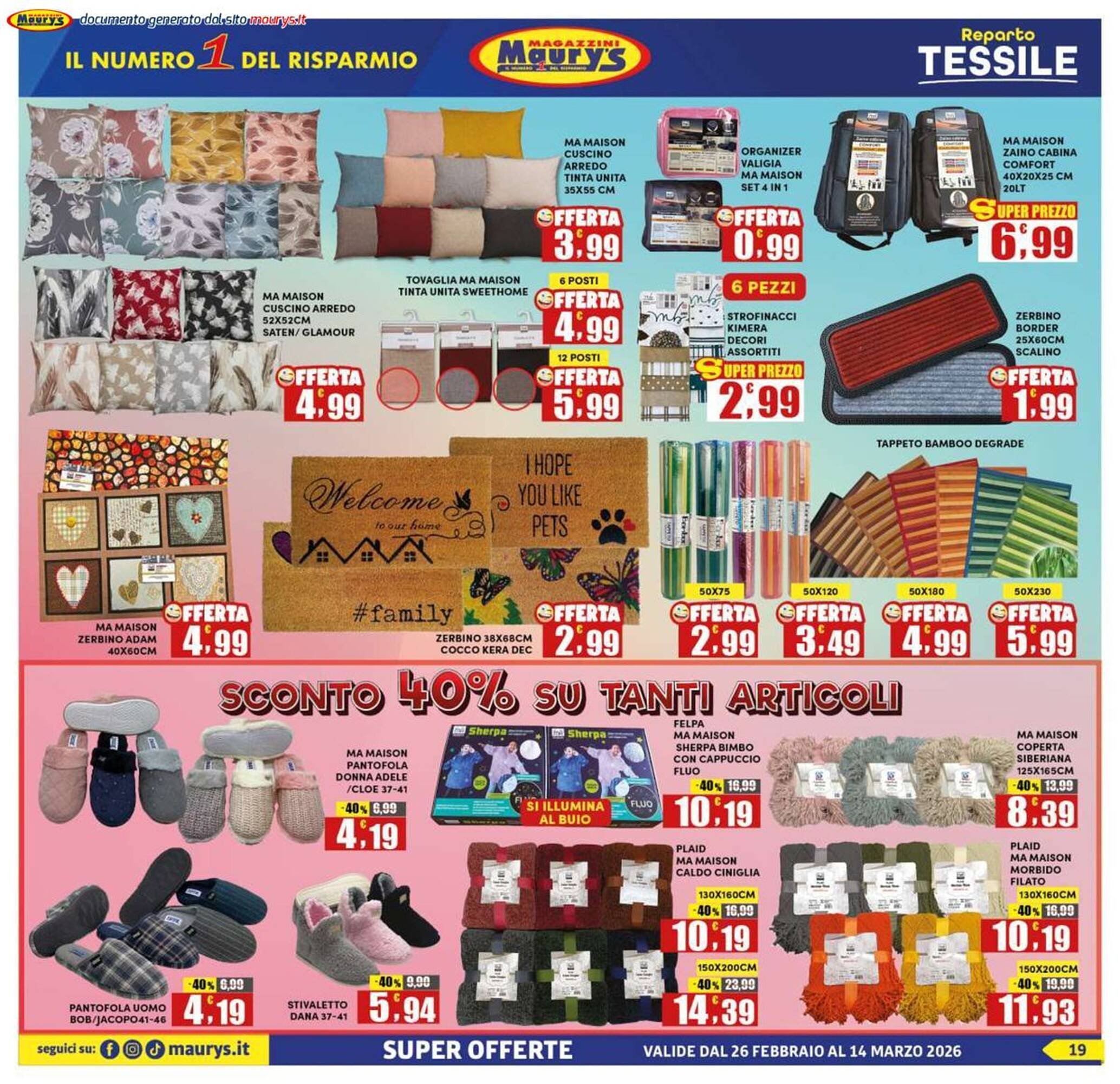 Volantino Maury's (2026-02-26 - 2026-03-14)