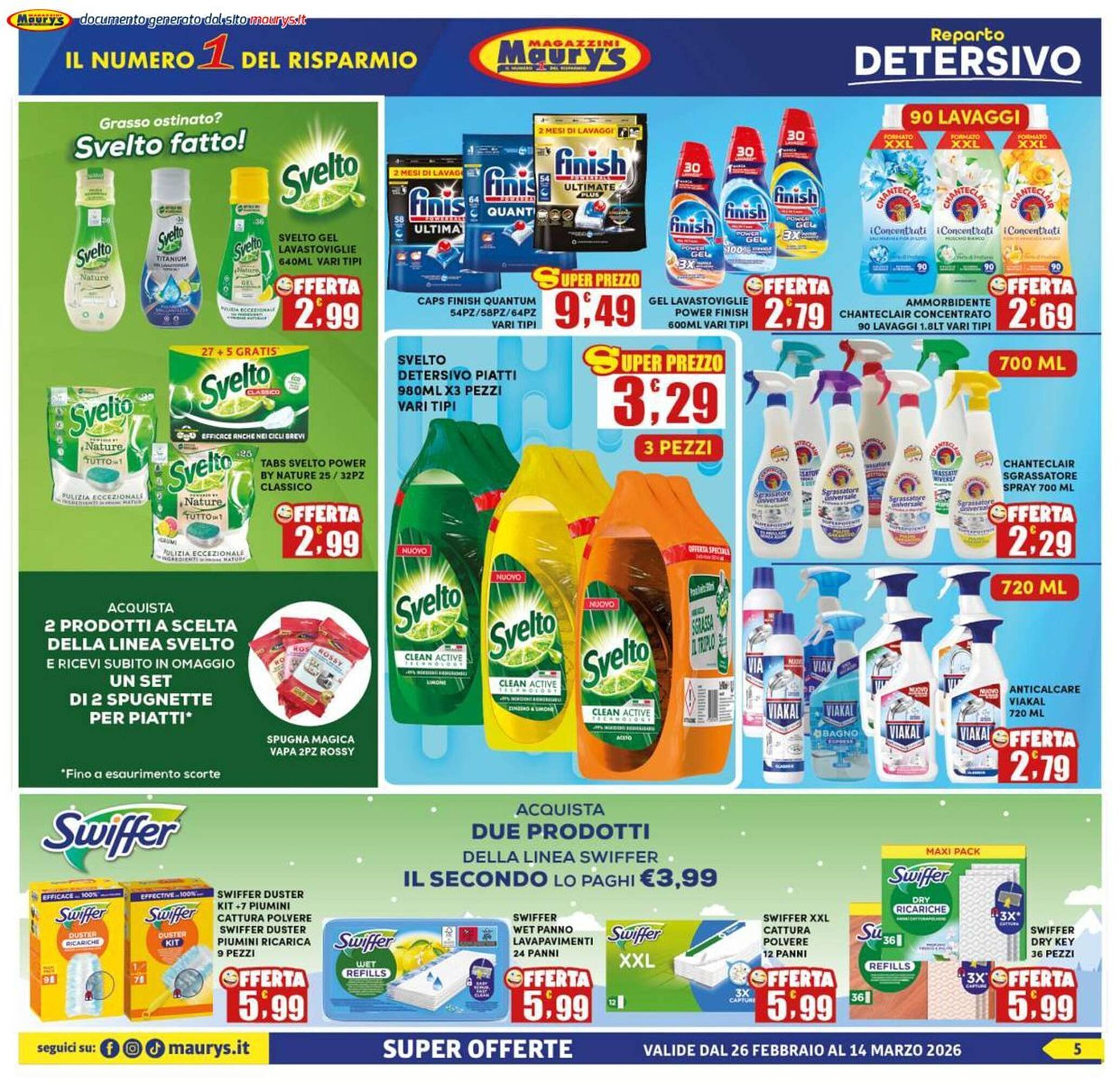 Volantino Maury's (2026-02-26 - 2026-03-14)