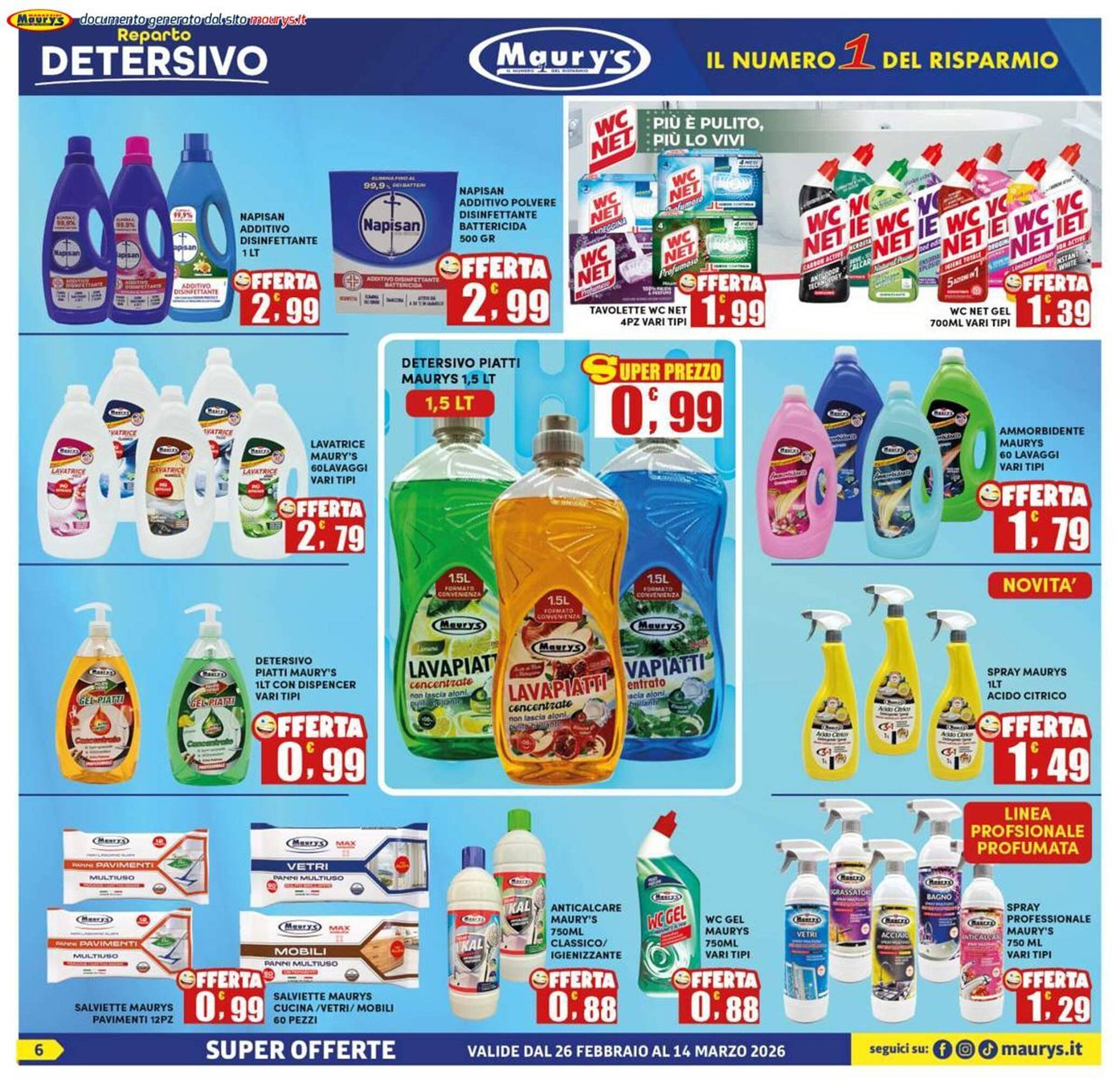 Volantino Maury's (2026-02-26 - 2026-03-14)