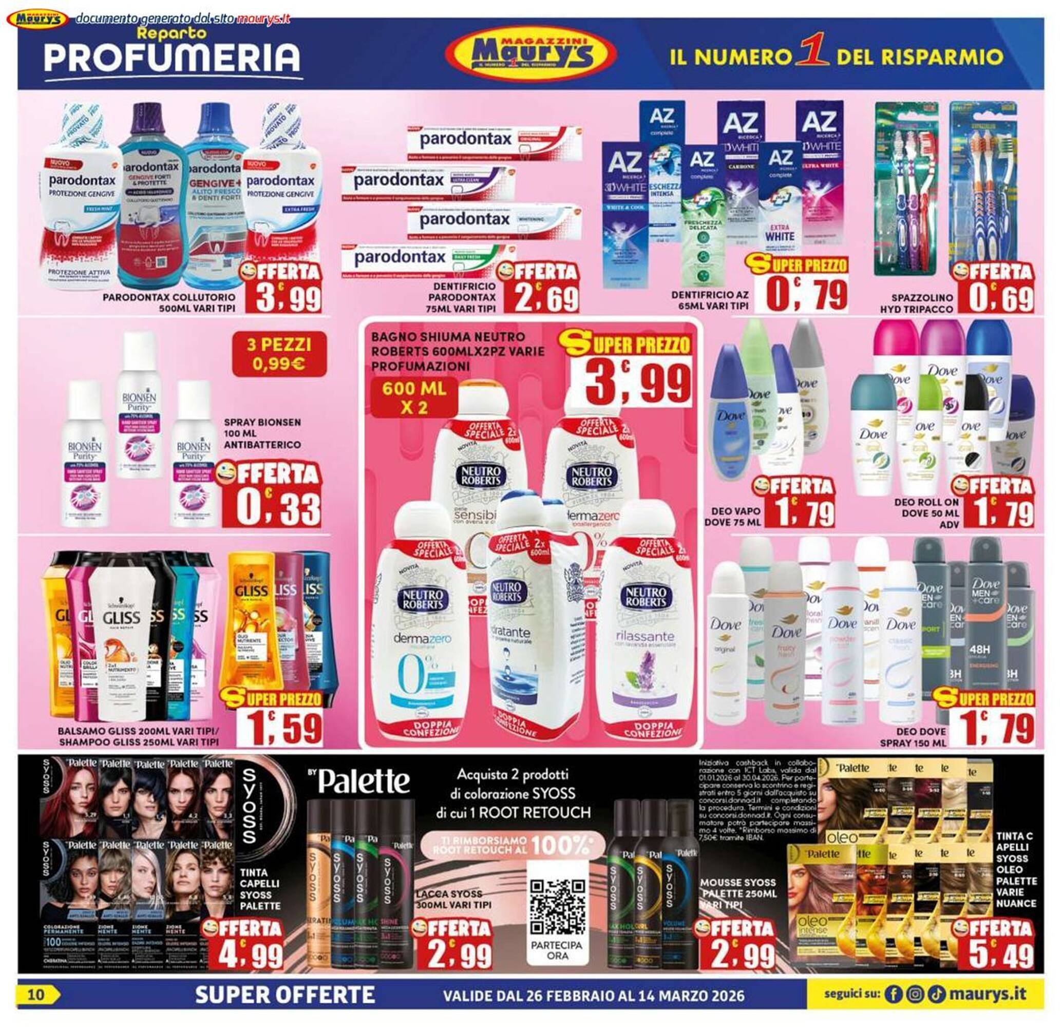Volantino Maury's (2026-02-26 - 2026-03-14)