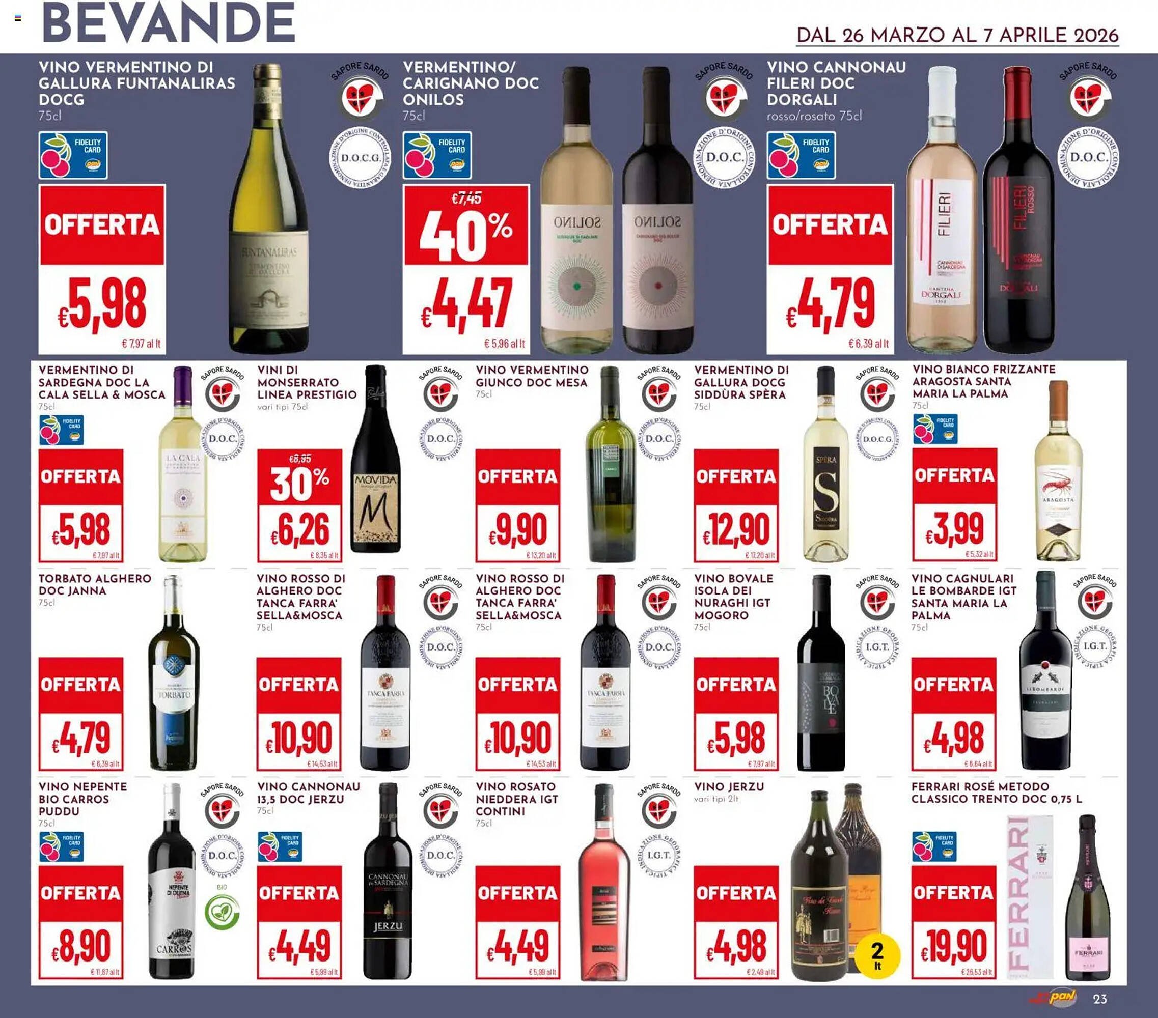 Volantino Pan (2026-03-26 - 2026-04-07)