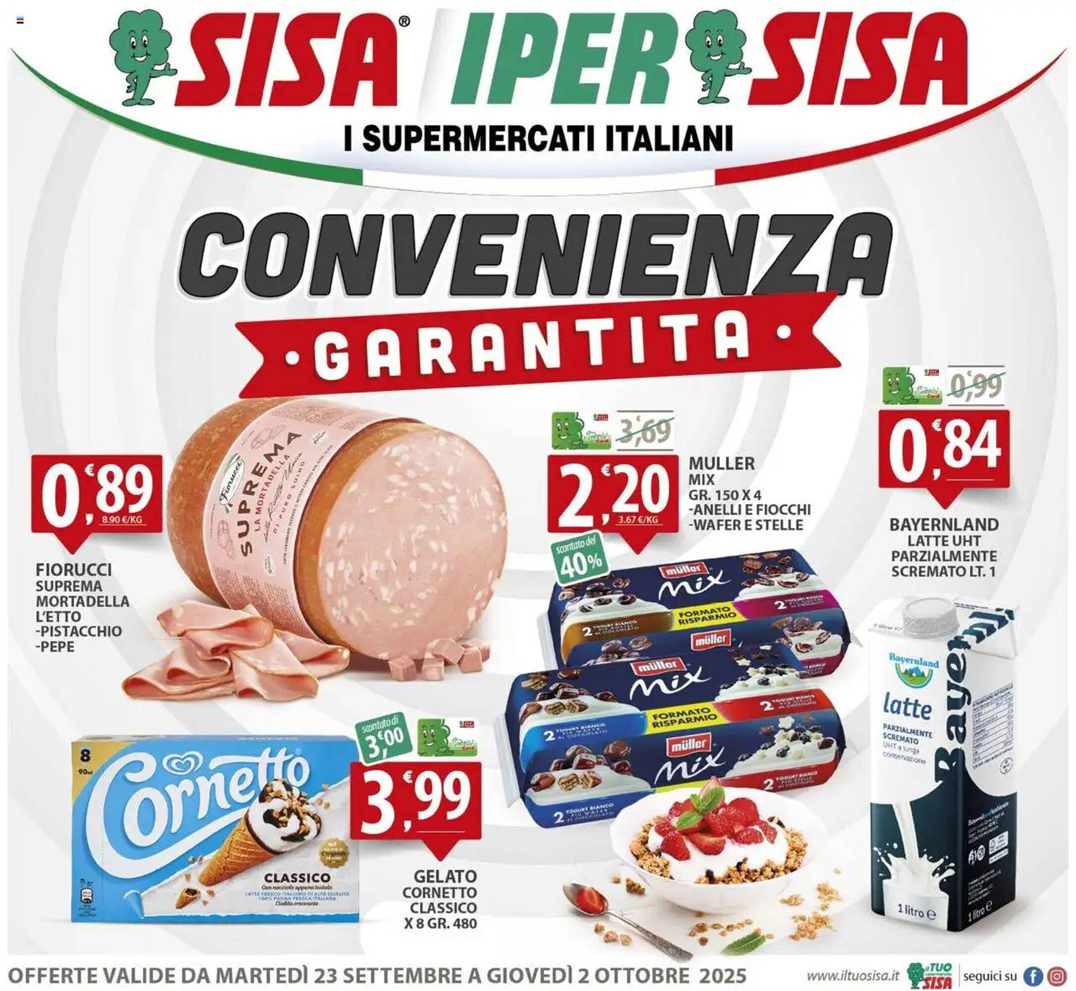 Volantino Sisa (2025-09-23 - 2025-10-02)