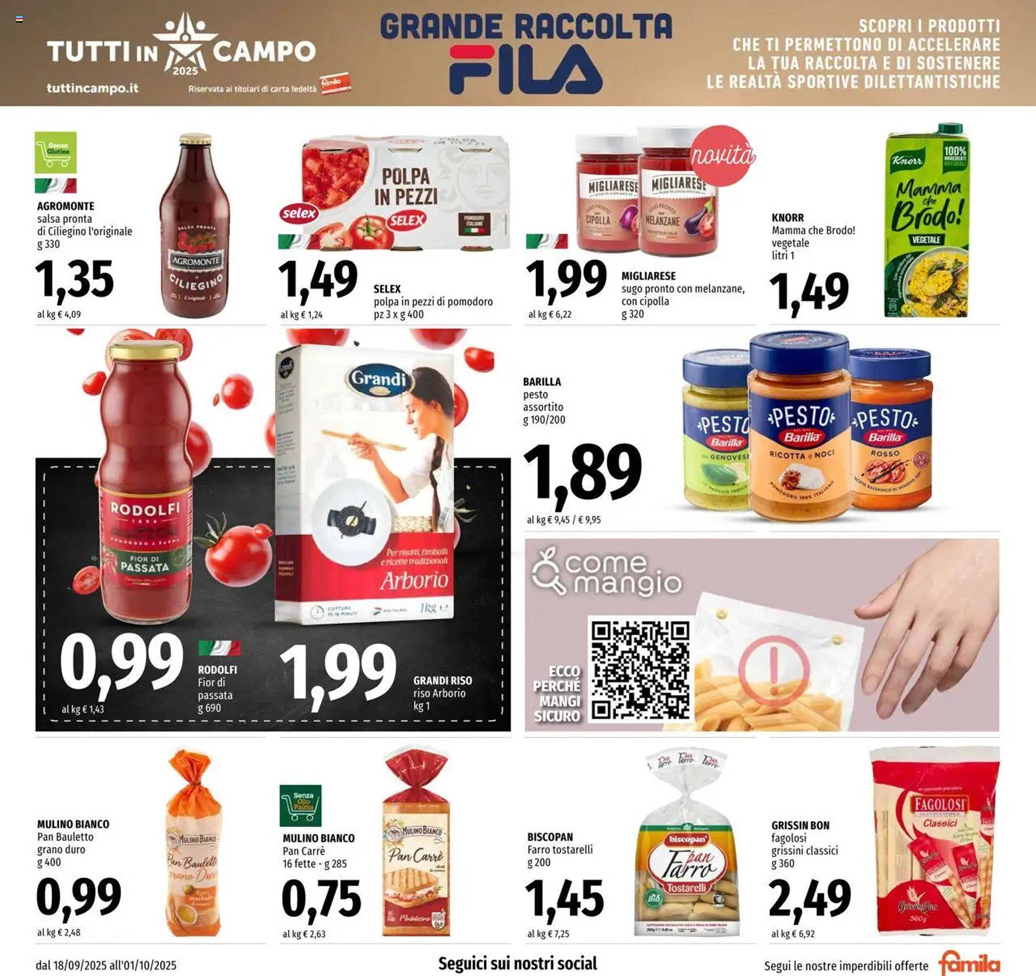Volantino Famila (2025-09-18 - 2025-10-01)