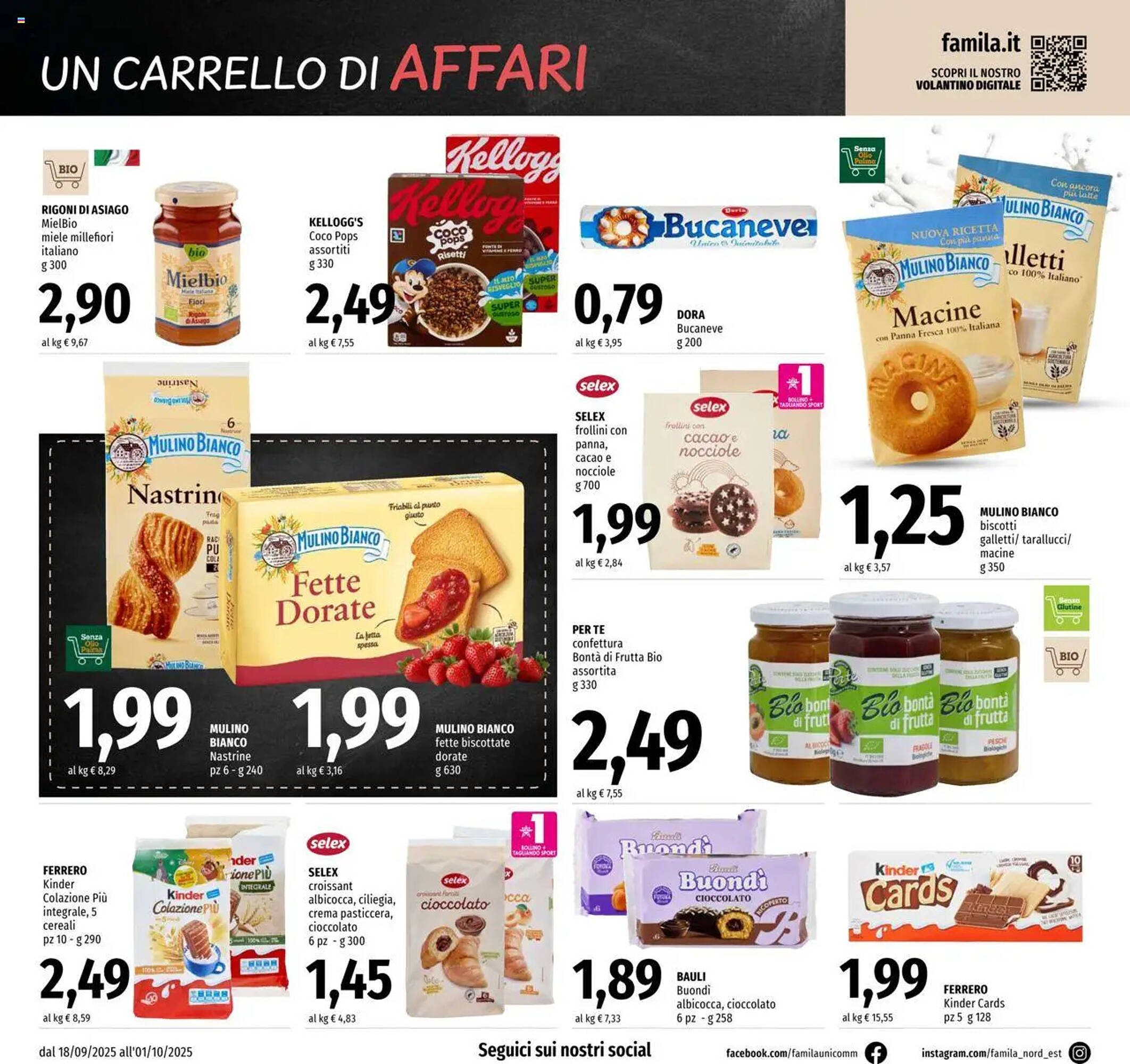 Volantino Famila (2025-09-18 - 2025-10-01)