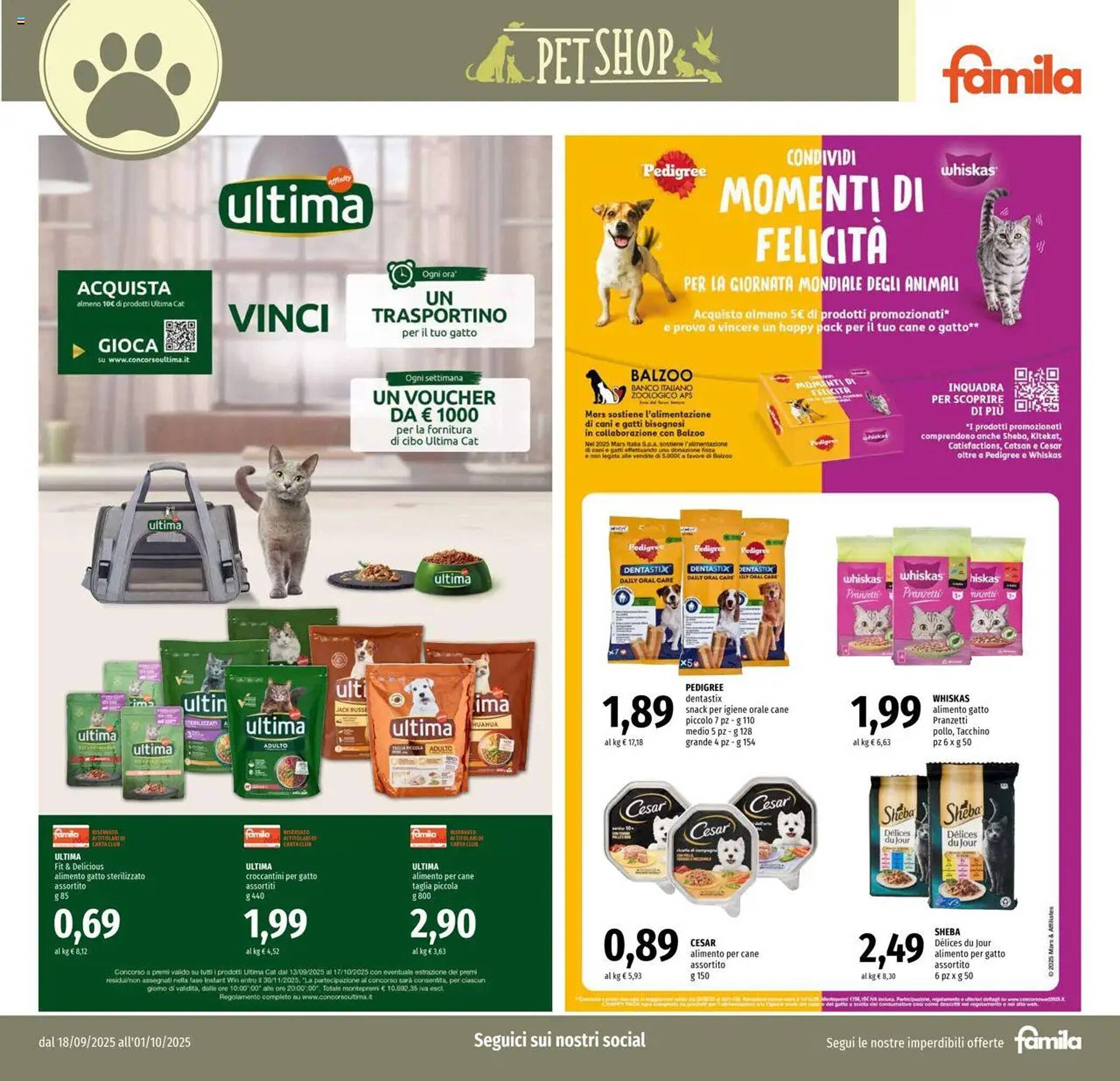 Volantino Famila (2025-09-18 - 2025-10-01)