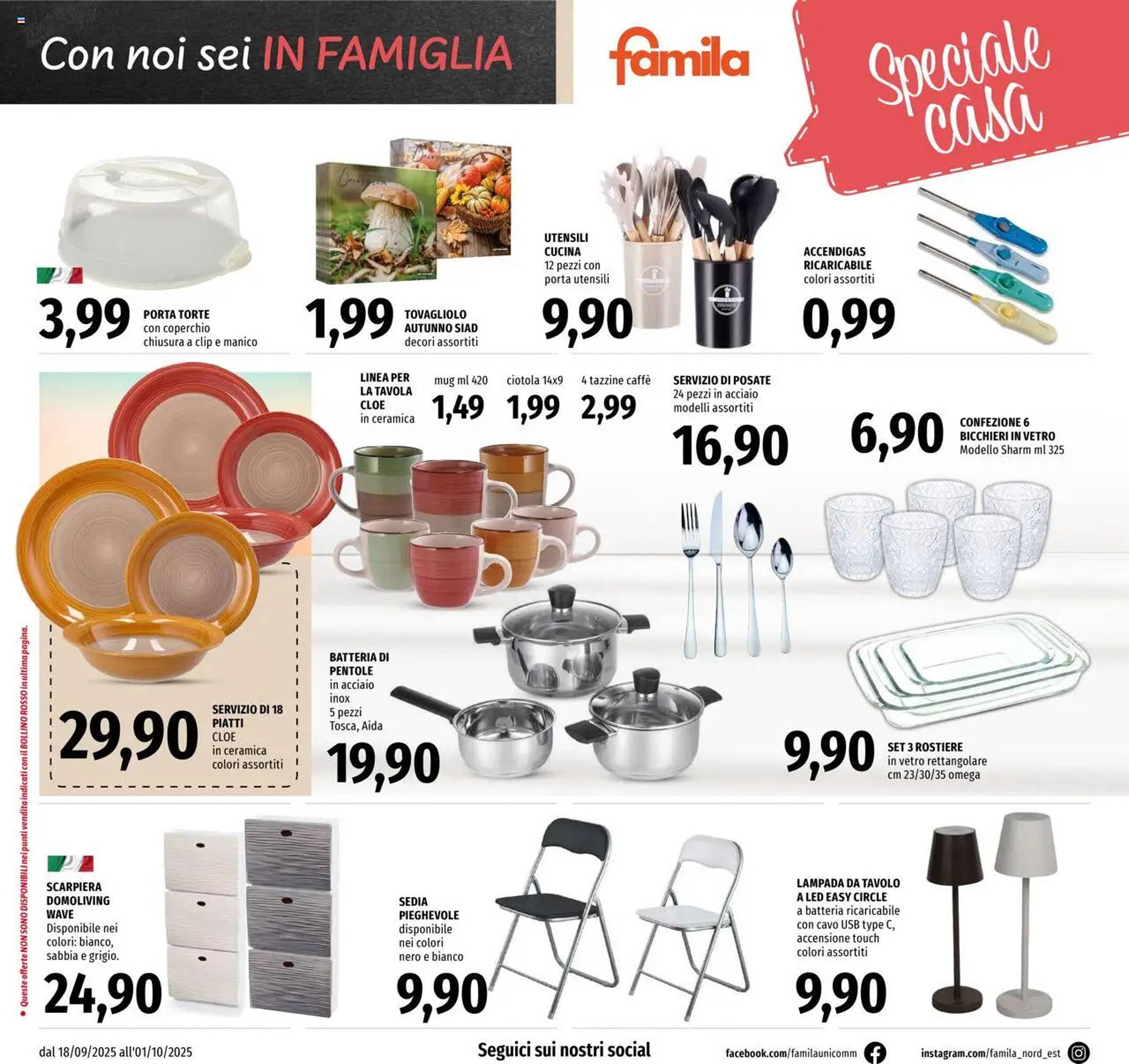 Volantino Famila (2025-09-18 - 2025-10-01)