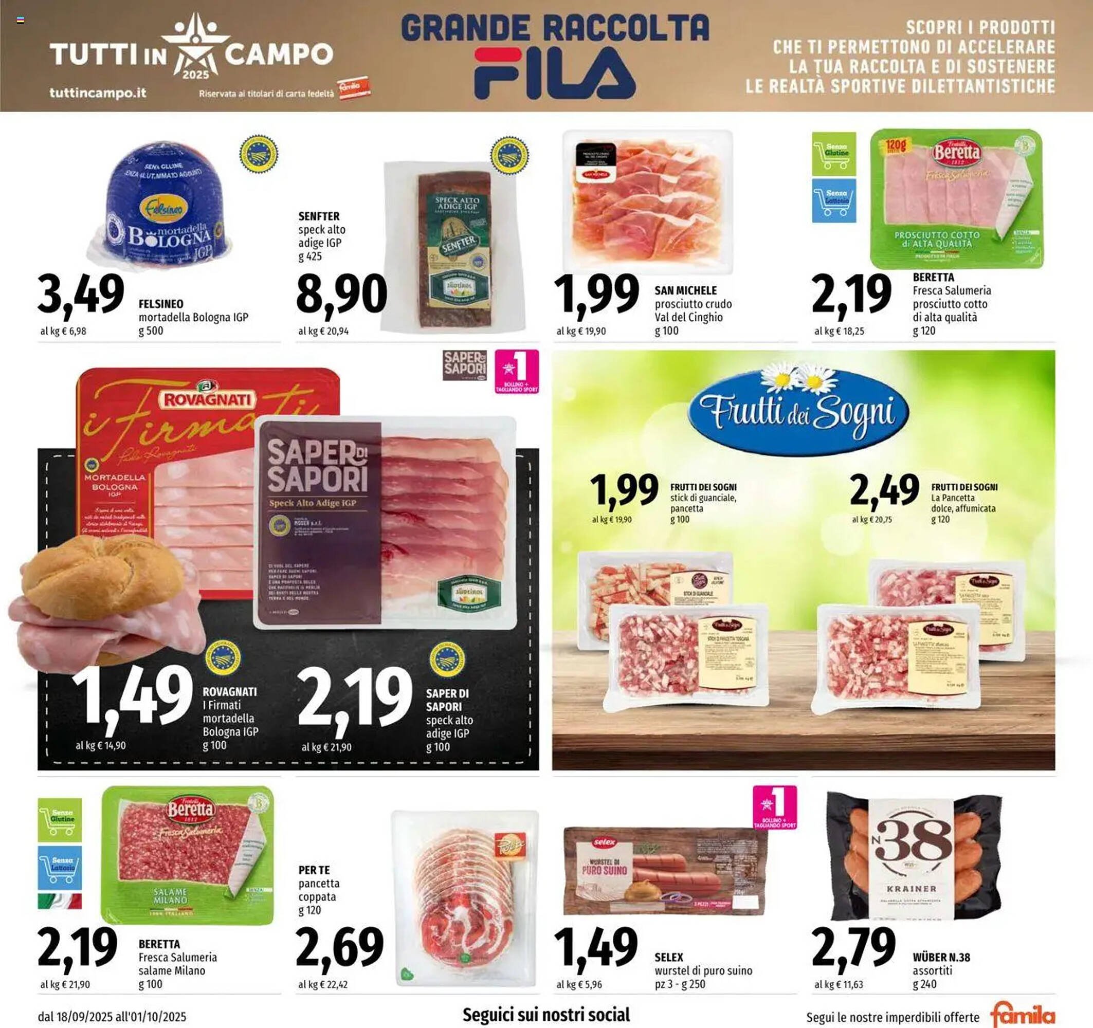 Volantino Famila (2025-09-18 - 2025-10-01)