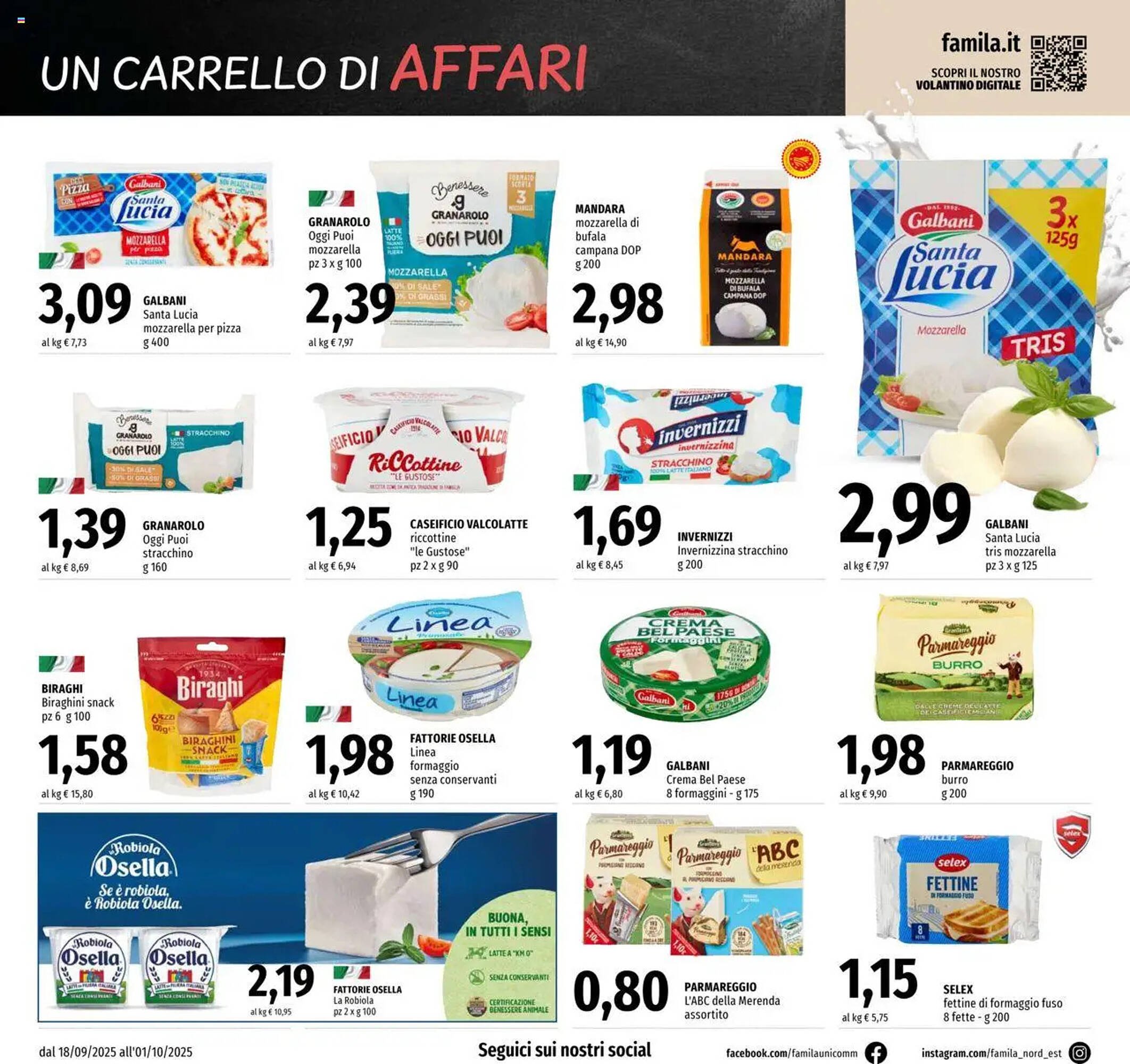 Volantino Famila (2025-09-18 - 2025-10-01)
