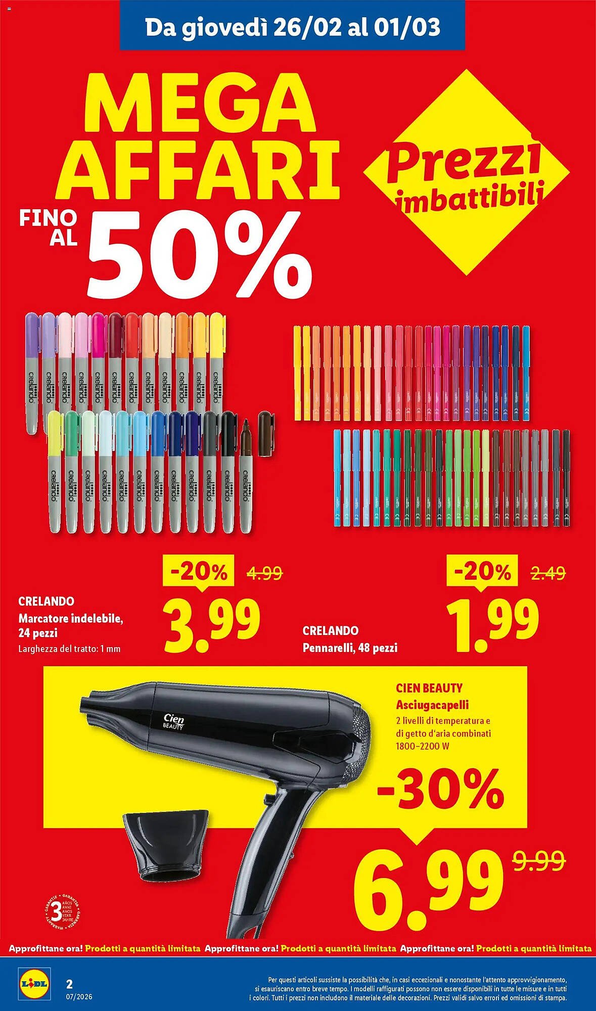 Volantino Lidl (2026-02-26 - 2026-03-01)