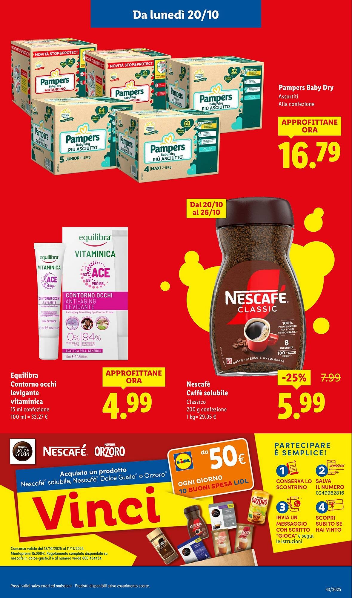 Volantino Lidl (2025-10-20 - 2025-10-26)