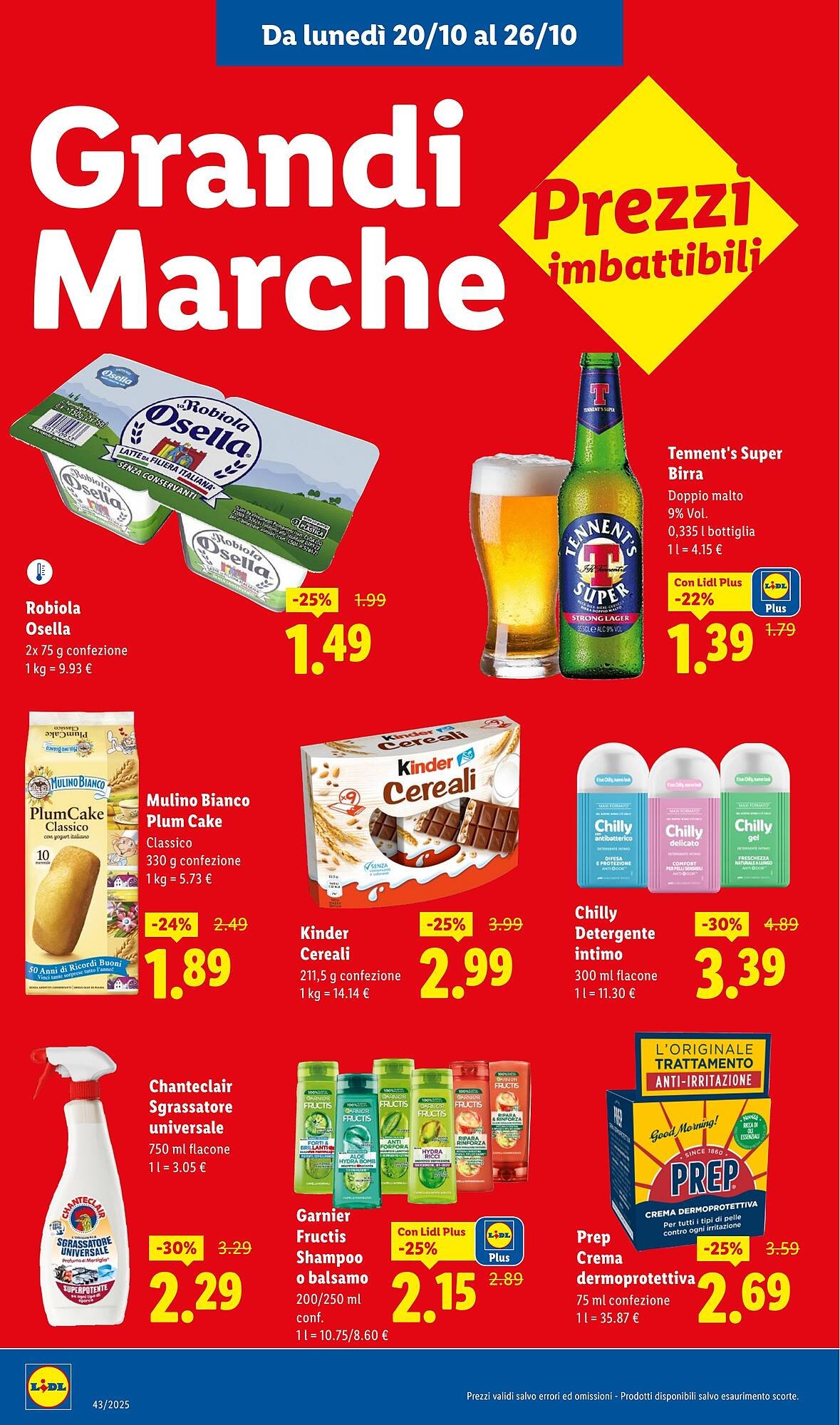 Volantino Lidl (2025-10-20 - 2025-10-26)