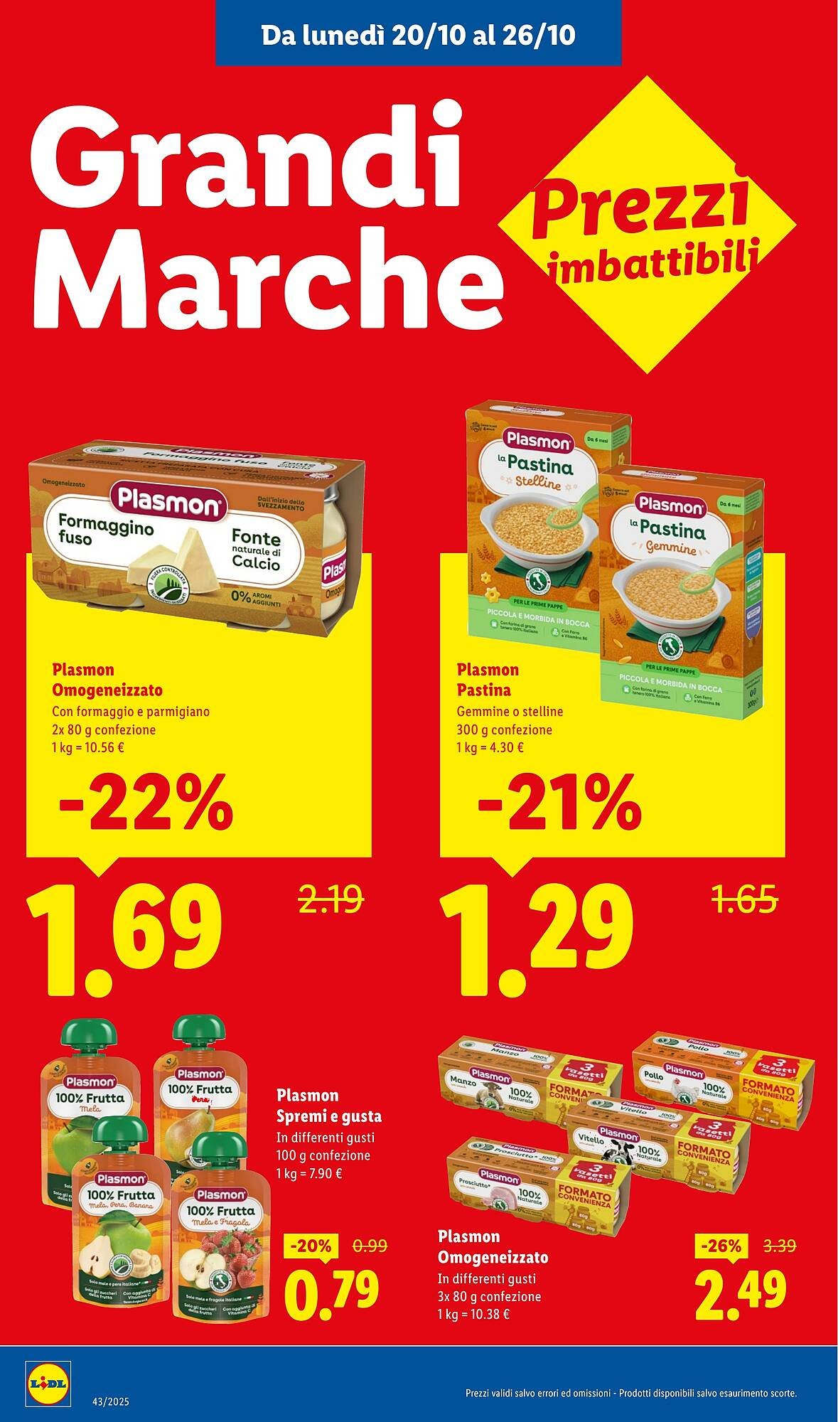 Volantino Lidl (2025-10-20 - 2025-10-26)