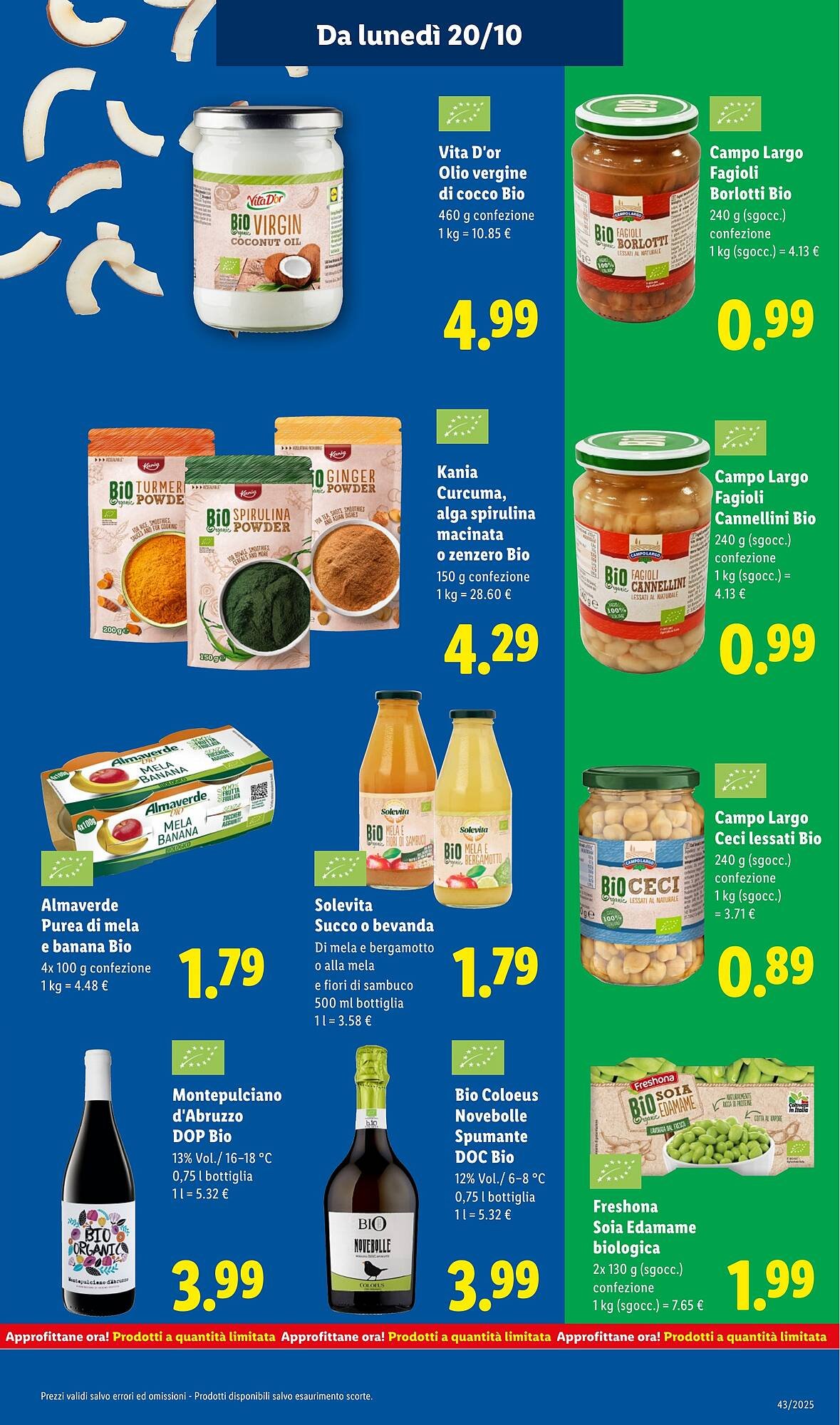 Volantino Lidl (2025-10-20 - 2025-10-26)
