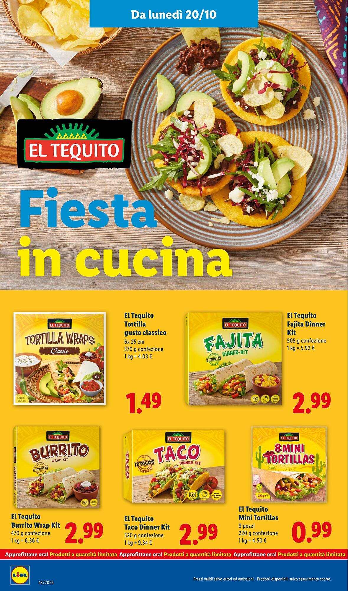 Volantino Lidl (2025-10-20 - 2025-10-26)