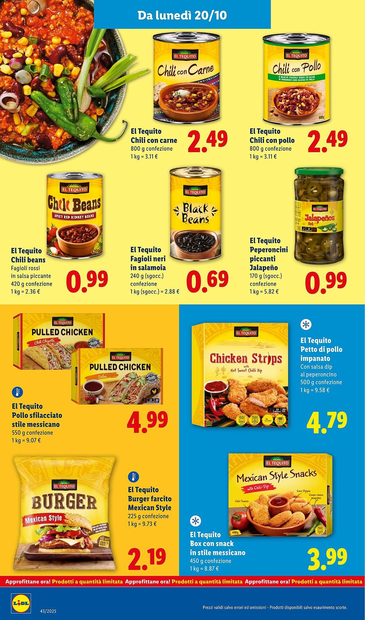 Volantino Lidl (2025-10-20 - 2025-10-26)