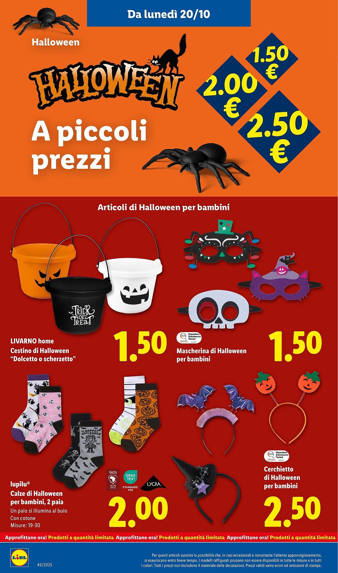 Volantino Lidl (2025-10-20 - 2025-10-26)