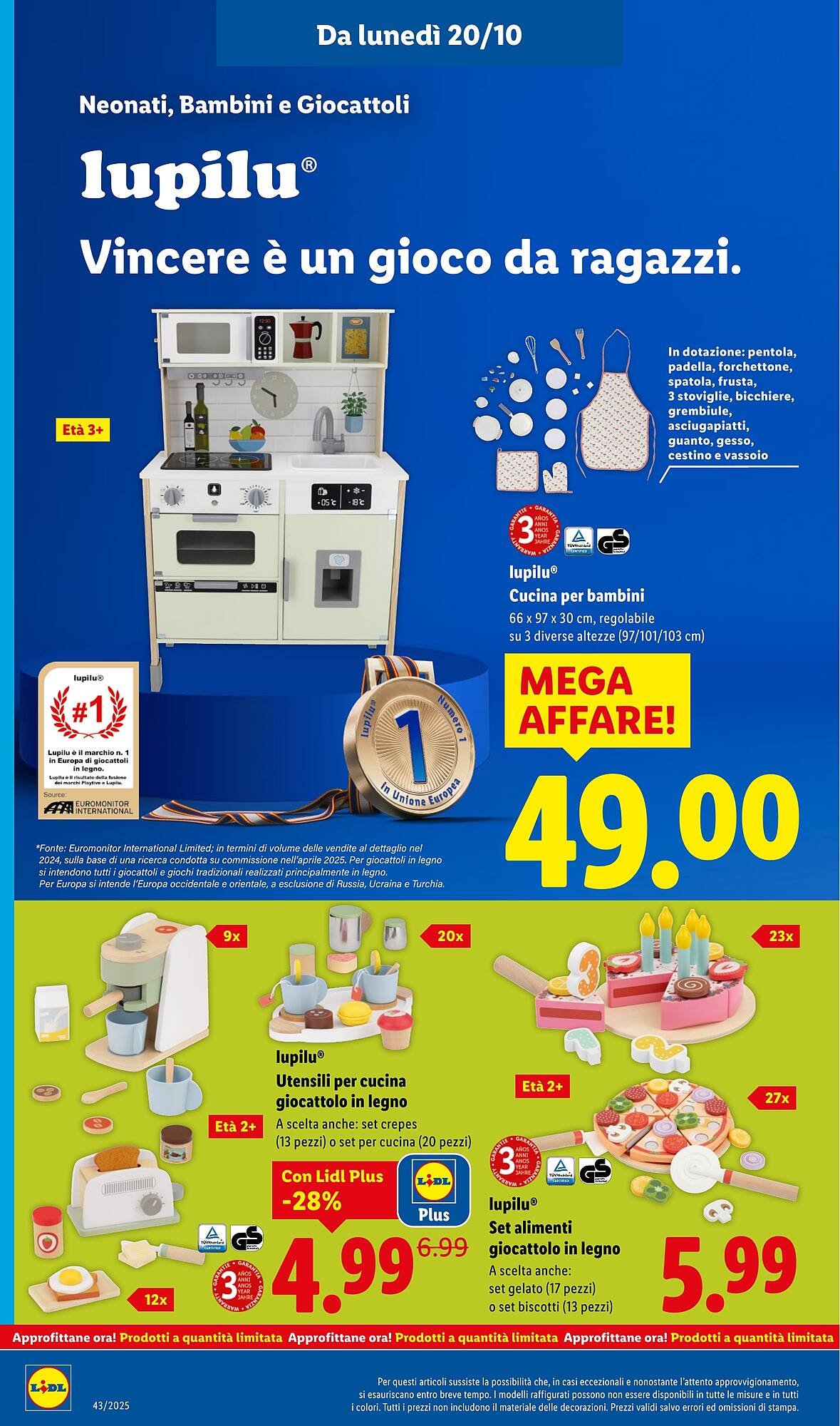 Volantino Lidl (2025-10-20 - 2025-10-26)