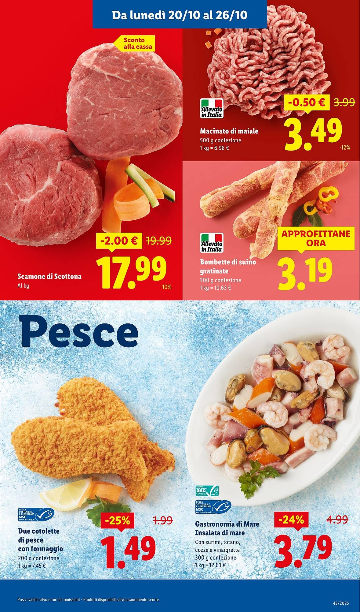 Volantino Lidl (2025-10-20 - 2025-10-26)