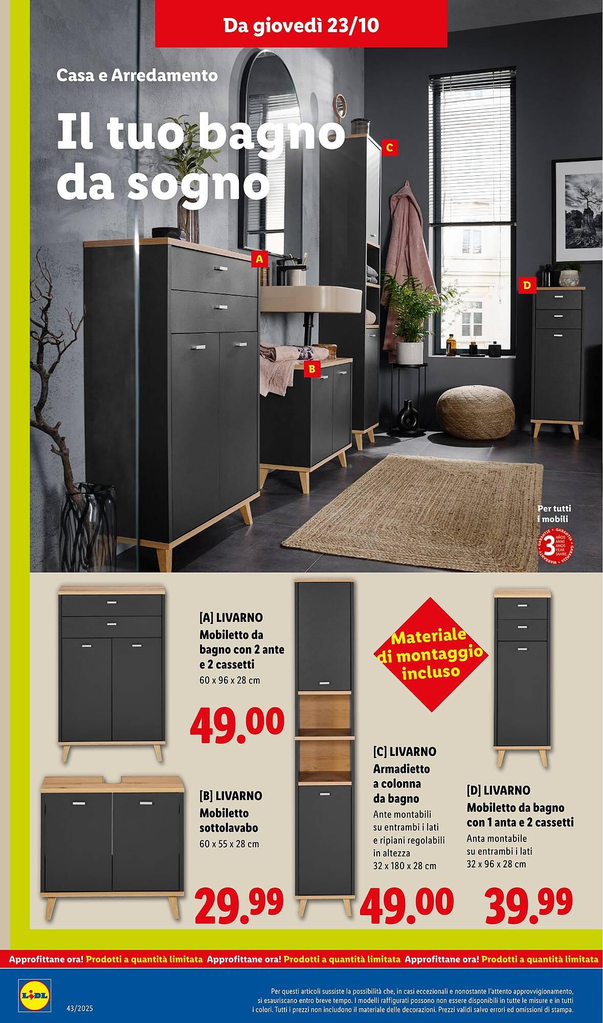 Volantino Lidl (2025-10-20 - 2025-10-26)