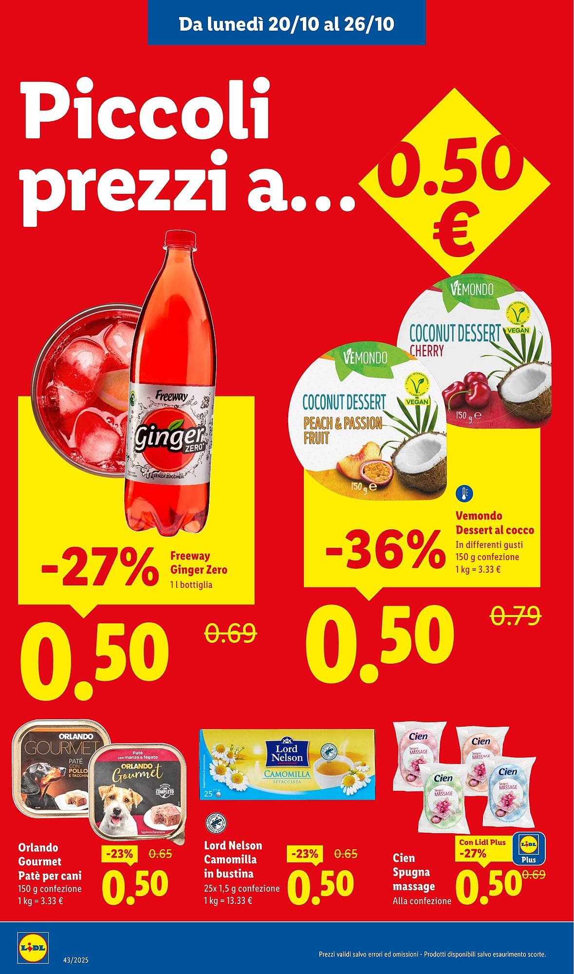 Volantino Lidl (2025-10-20 - 2025-10-26)