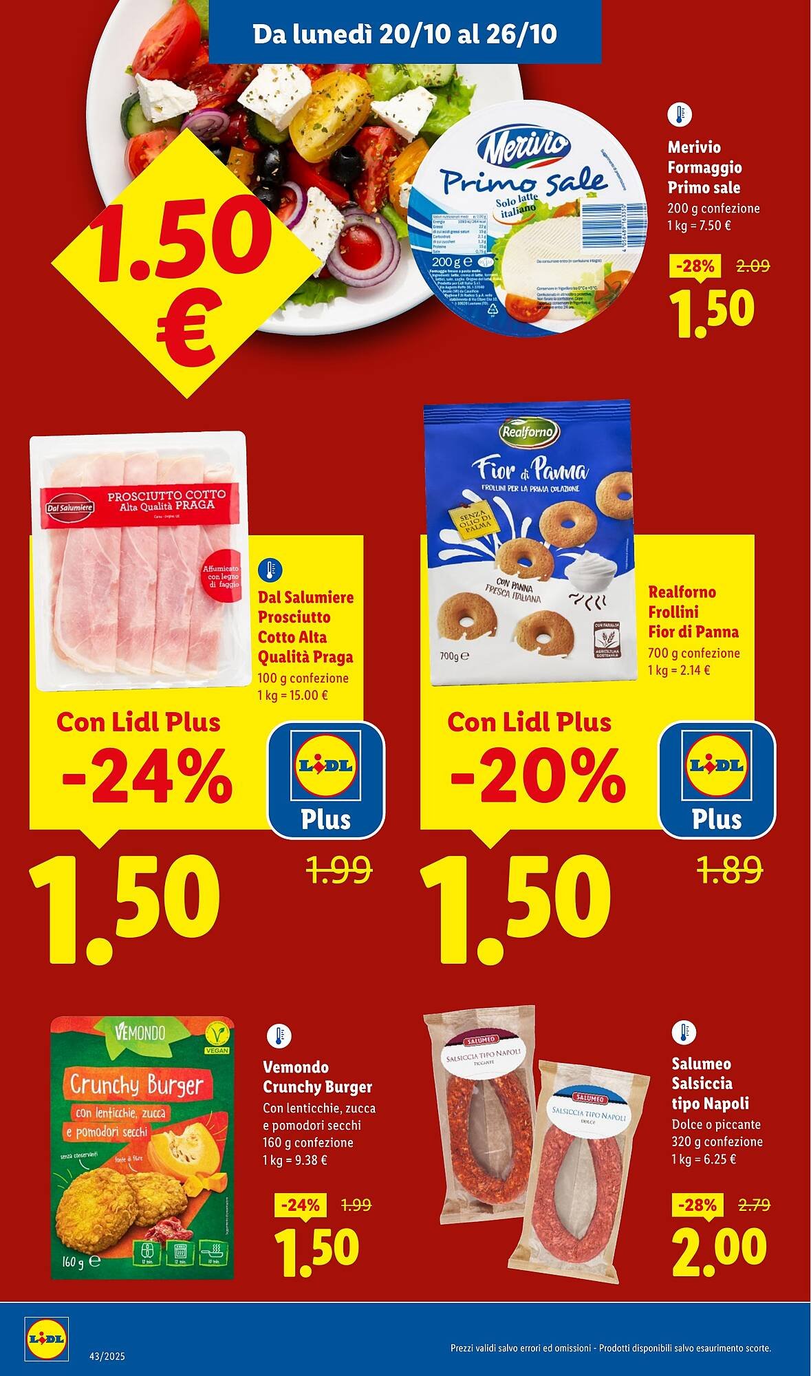 Volantino Lidl (2025-10-20 - 2025-10-26)