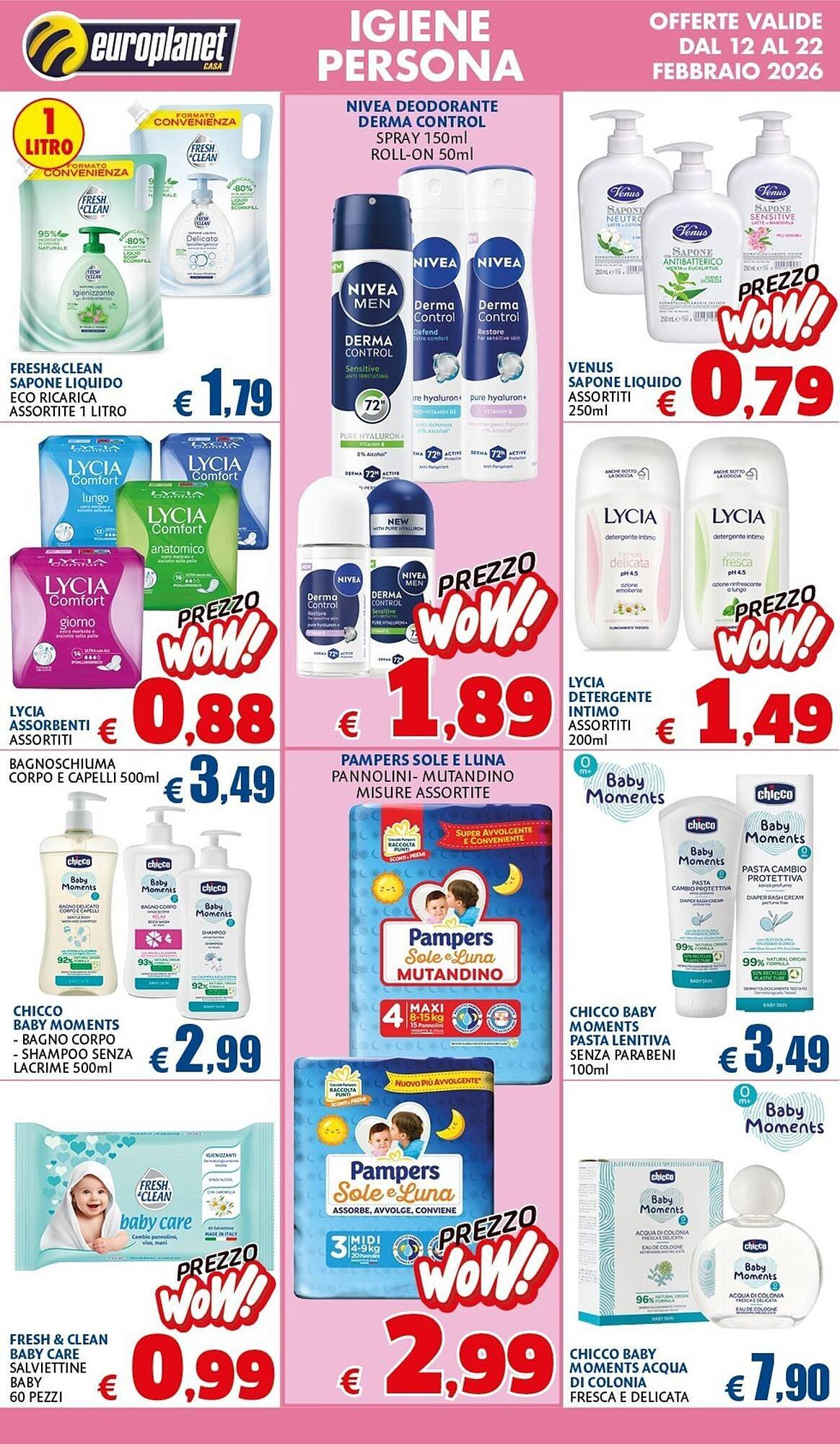 Volantino Europlanet Casa (2026-02-12 - 2026-02-22)