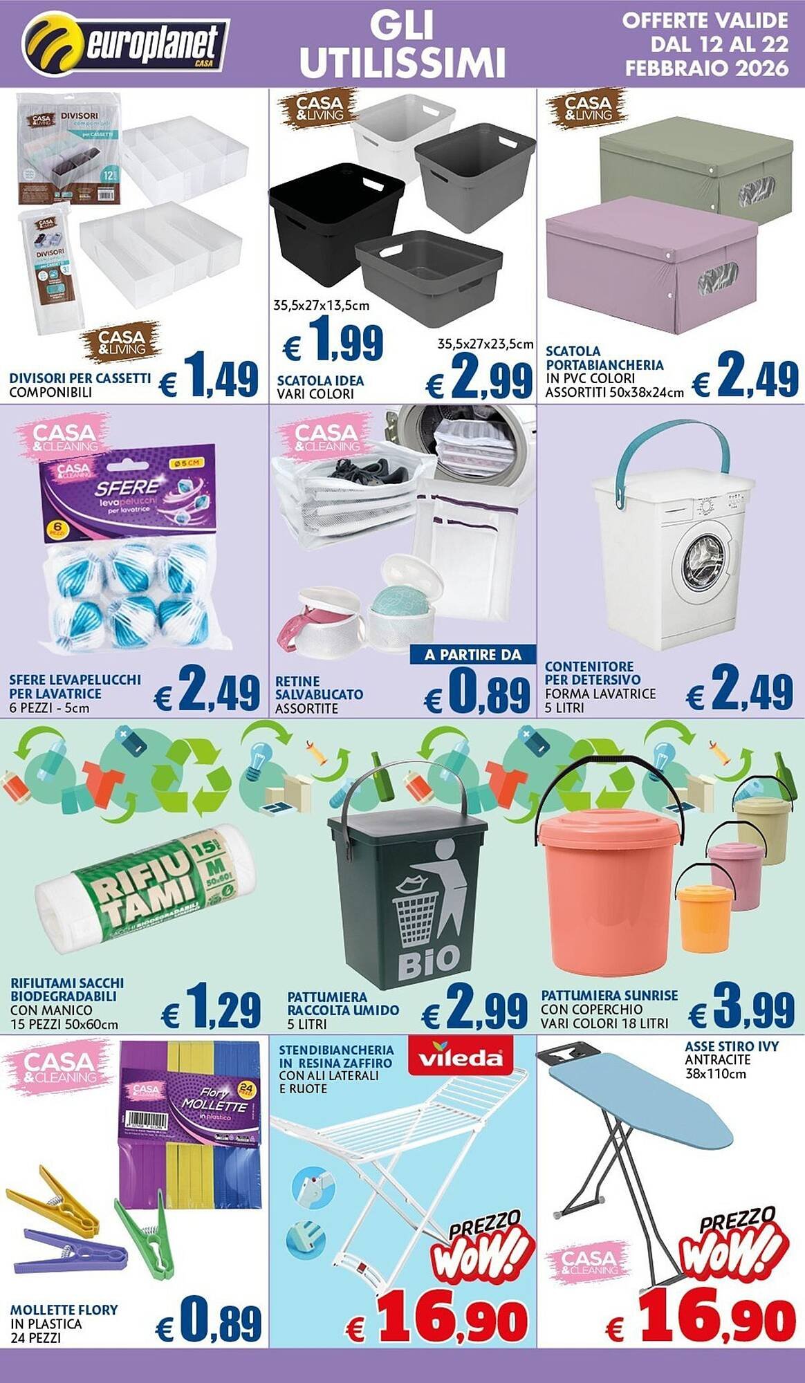 Volantino Europlanet Casa (2026-02-12 - 2026-02-22)