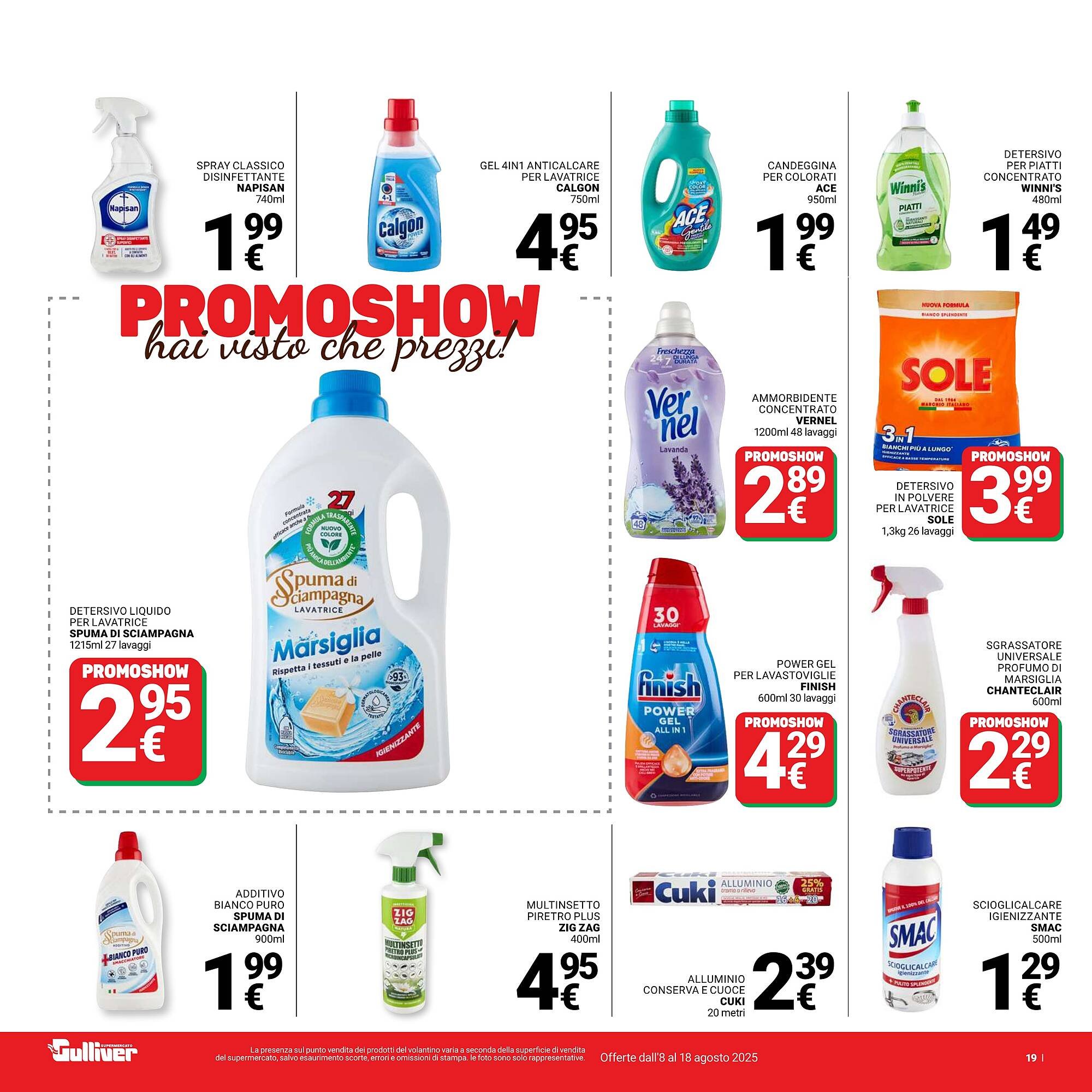 Volantino Supermercati Gulliver (2025-08-08 - 2025-08-18)