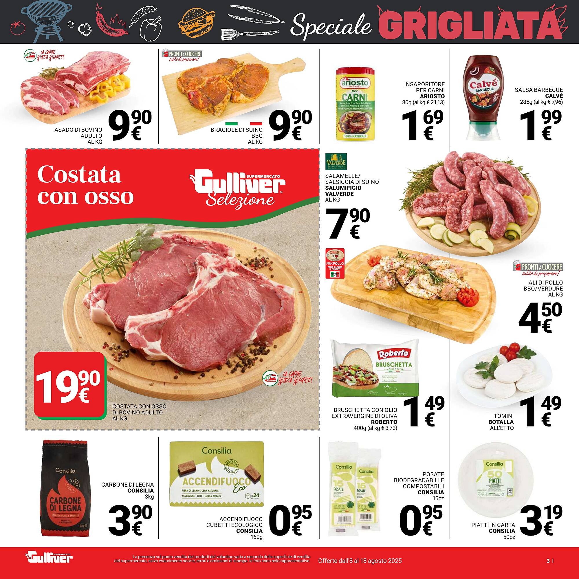 Volantino Supermercati Gulliver (2025-08-08 - 2025-08-18)