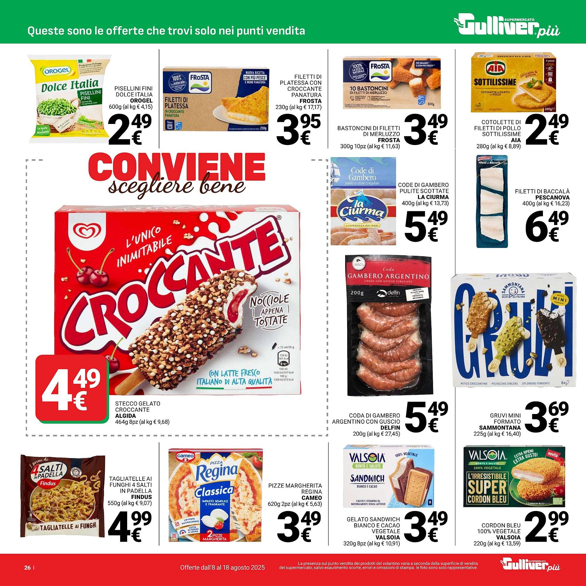 Volantino Supermercati Gulliver (2025-08-08 - 2025-08-18)