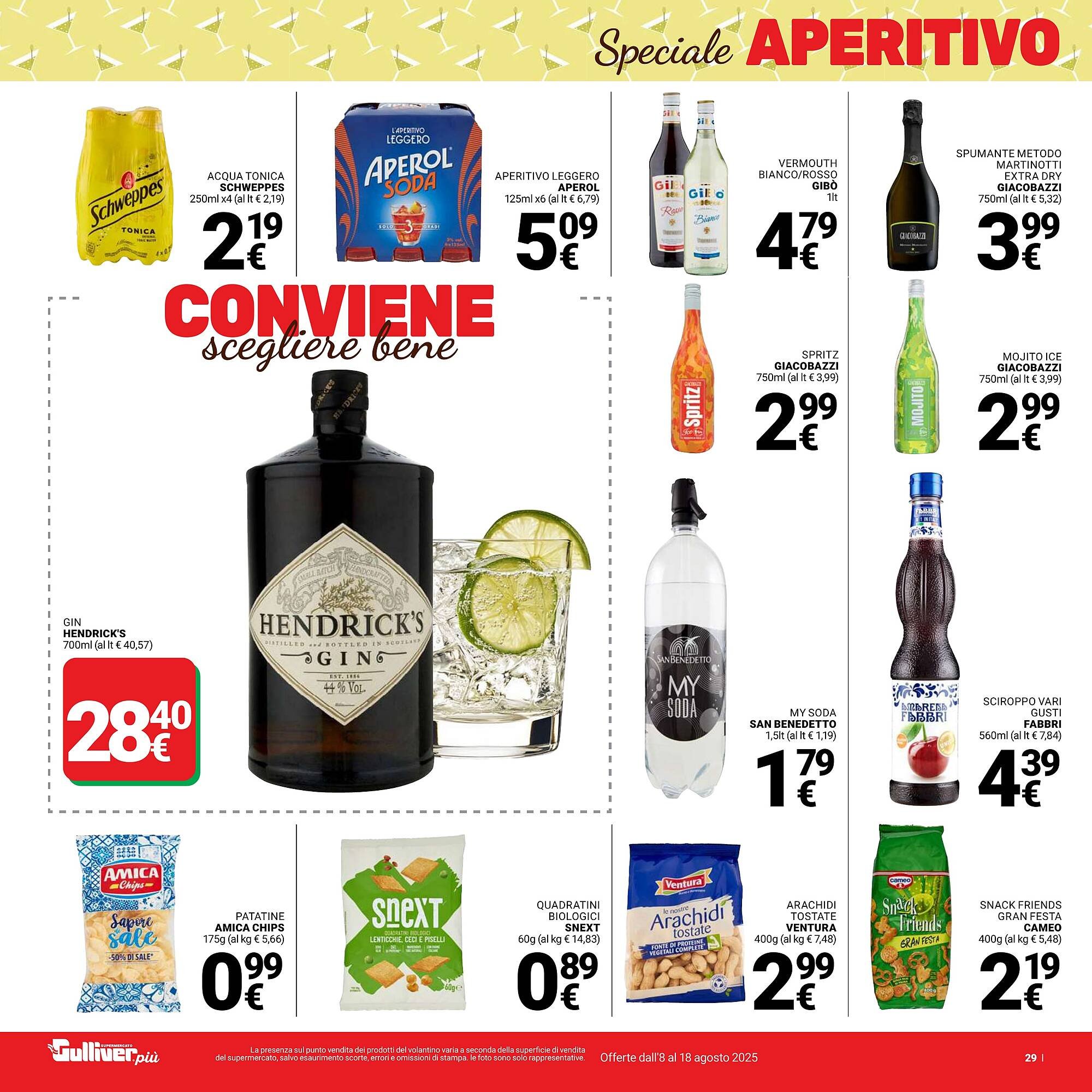 Volantino Supermercati Gulliver (2025-08-08 - 2025-08-18)