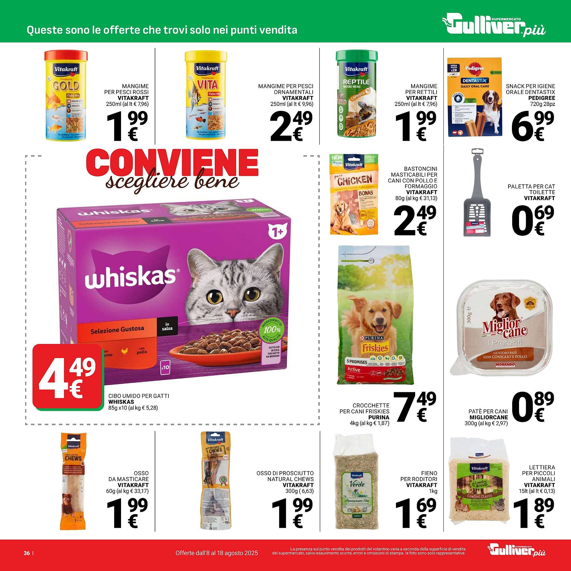 Volantino Supermercati Gulliver (2025-08-08 - 2025-08-18)