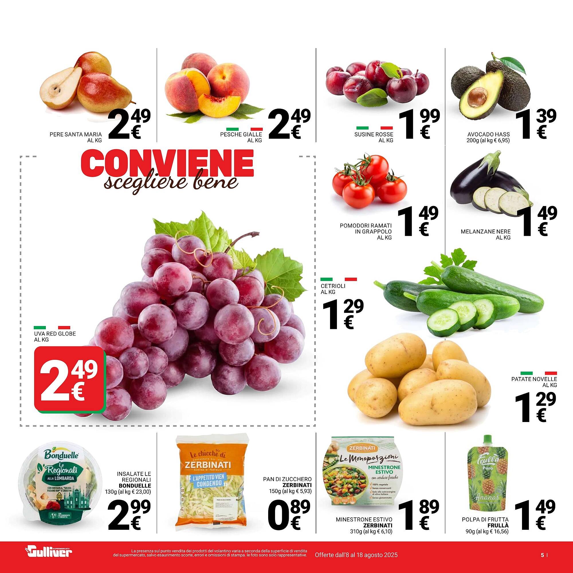 Volantino Supermercati Gulliver (2025-08-08 - 2025-08-18)