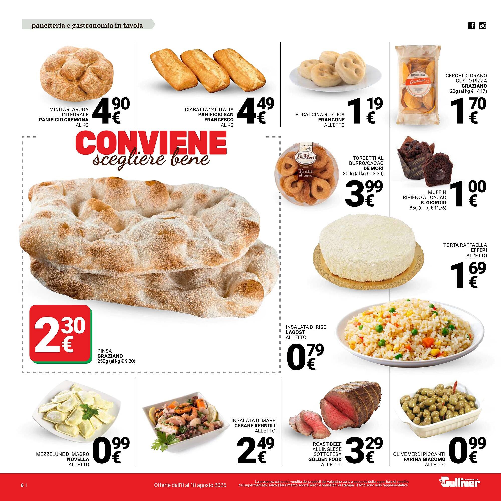 Volantino Supermercati Gulliver (2025-08-08 - 2025-08-18)