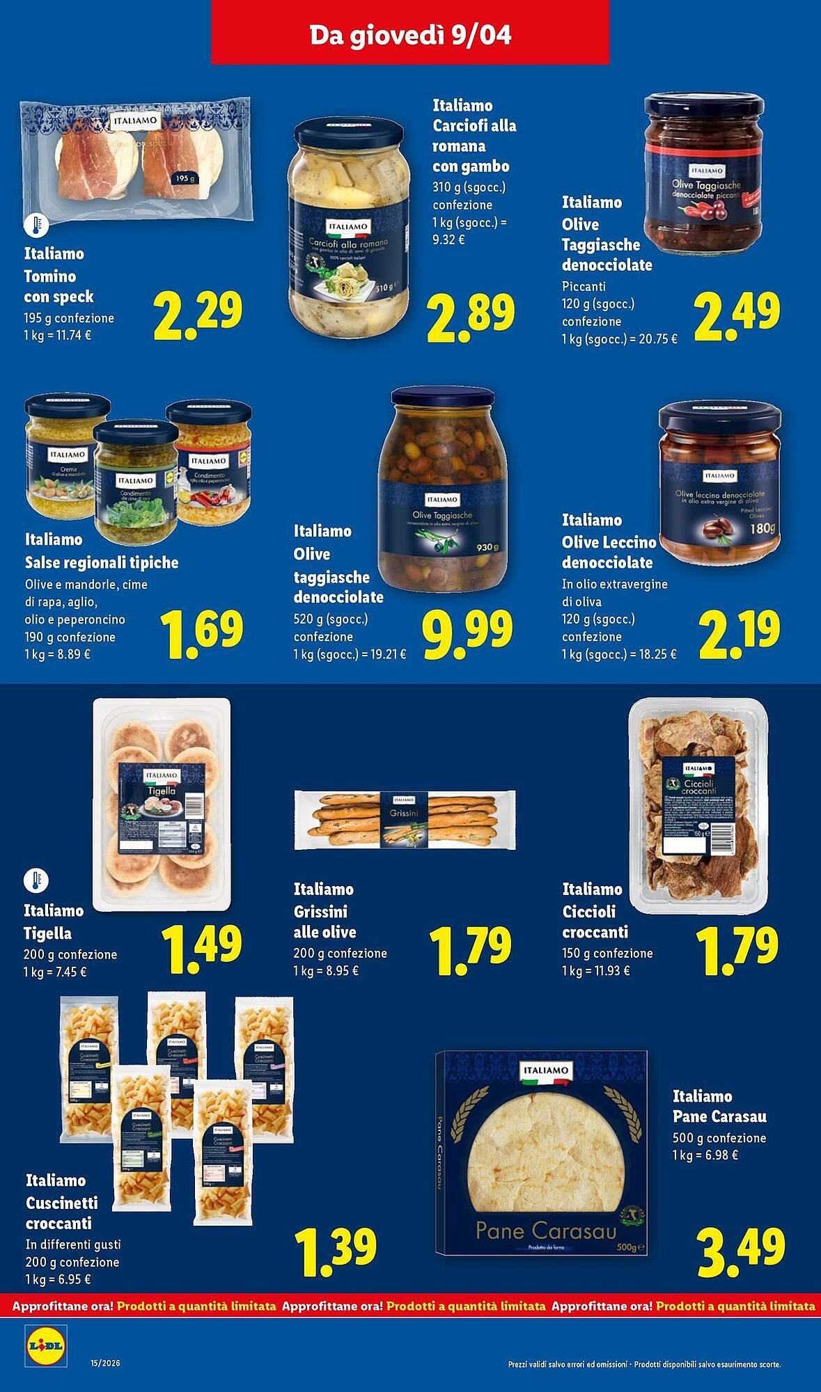 Volantino Lidl (2026-04-09 - 2026-04-15)